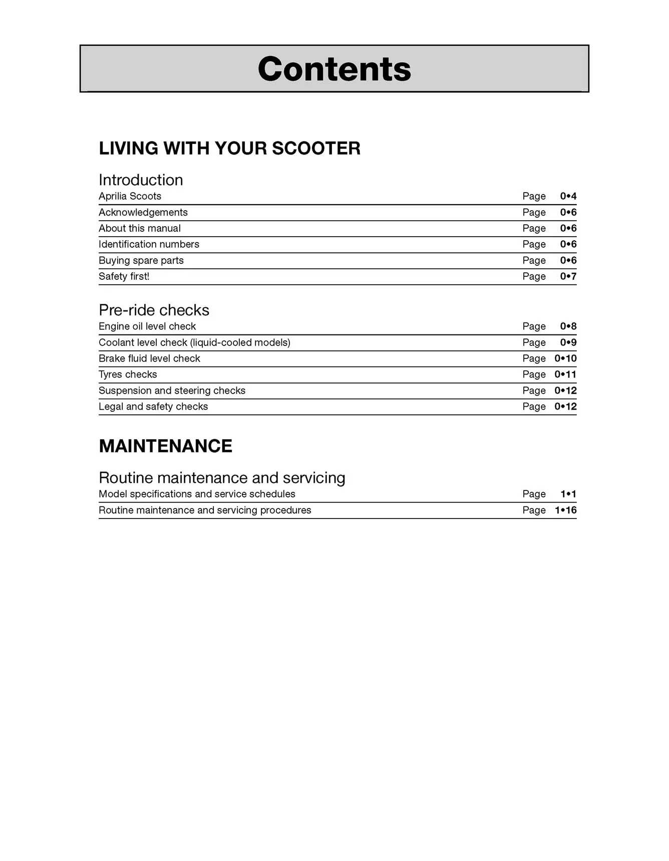 Aprilia SR50, Rally, Sonic & Habana/Mojito Scooters (1993-2009) Haynes Repair Manual - Image 3