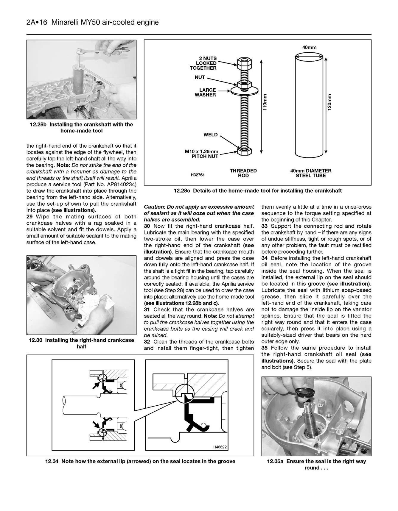 Aprilia SR50, Rally, Sonic & Habana/Mojito Scooters (1993-2009) Haynes Repair Manual - Image 5
