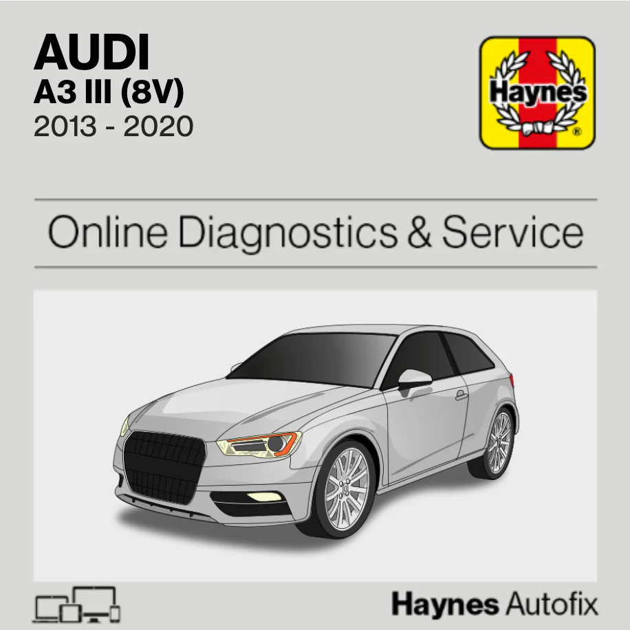 Audi A3 III (8V) 2013 to 2020 Haynes Online Diagnostics & Service Guide