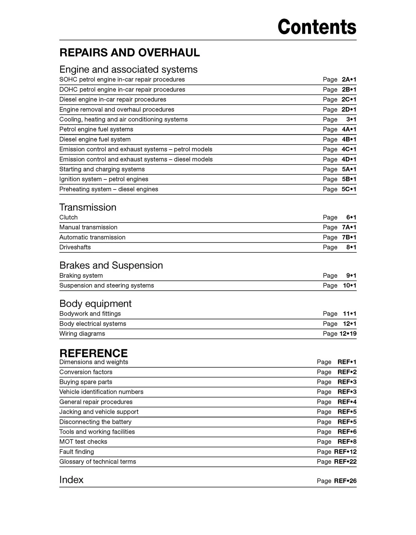 Audi A3 Petrol & Diesel (1996-May 2003) Haynes Repair Manual - Image 4
