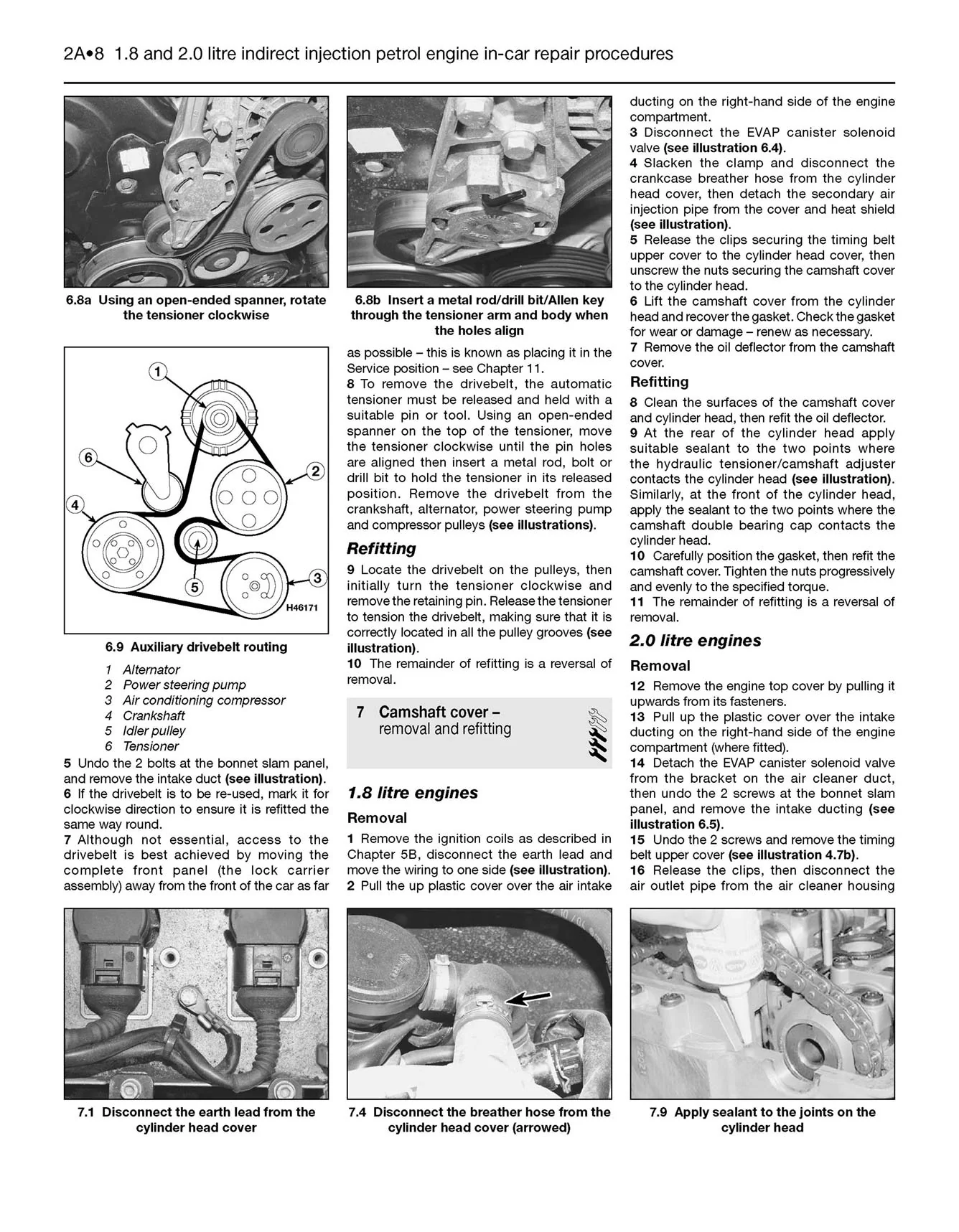 Audi A4 Petrol & Diesel (2001-2004) Haynes Repair Manual - Image 6