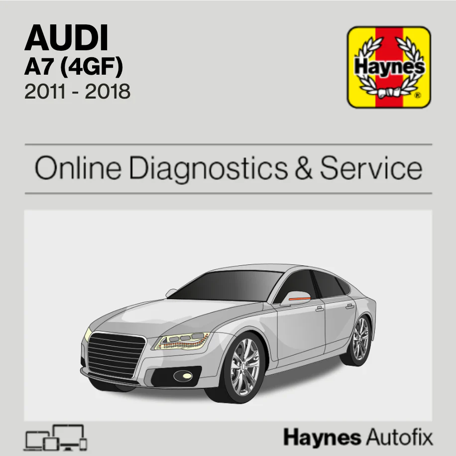 Audi A7 (4GF) 2011 to 2018 Haynes Online Diagnostics & Service Guide