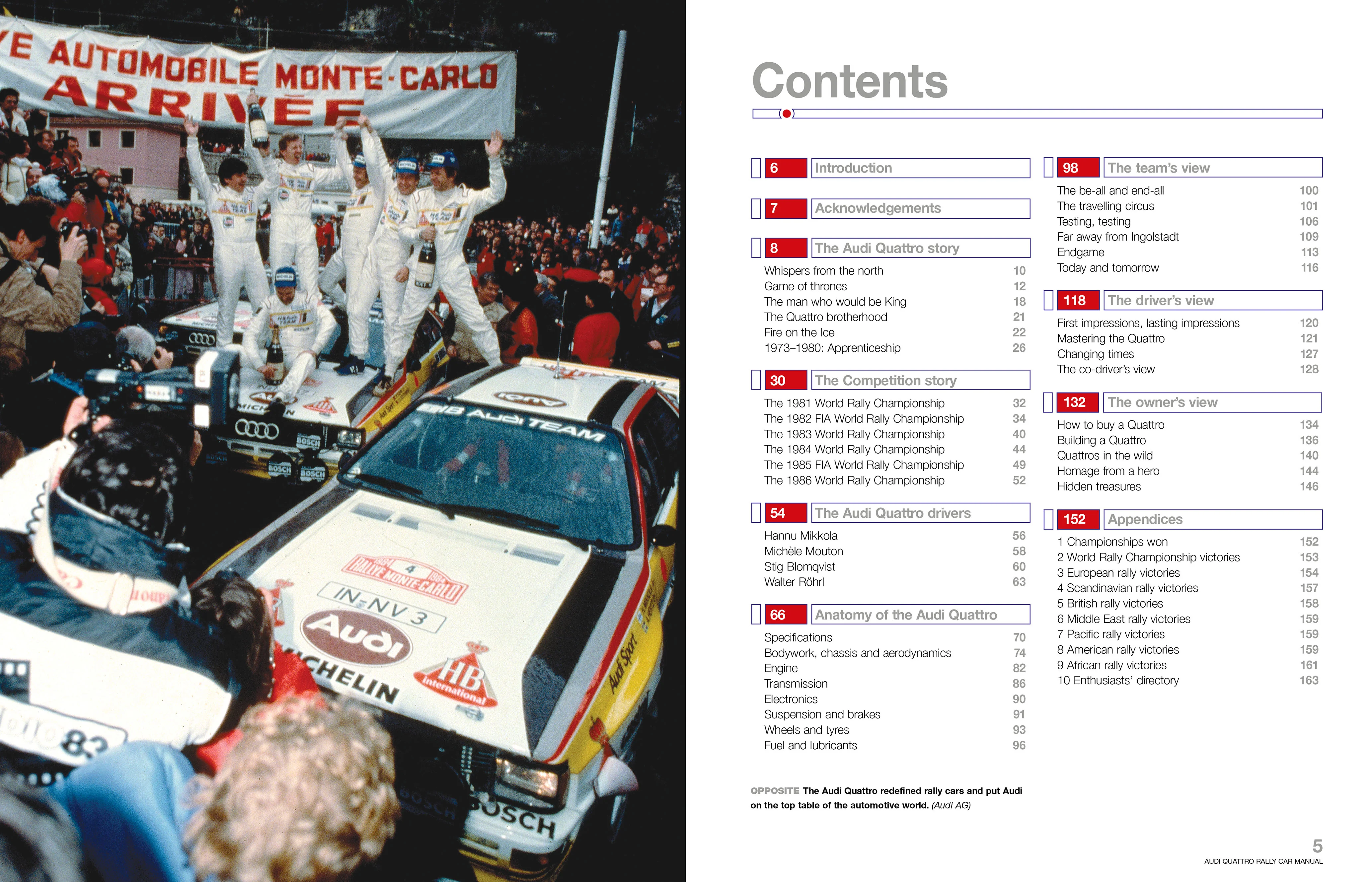 Audi Quattro Rally Car Manual - Image 3