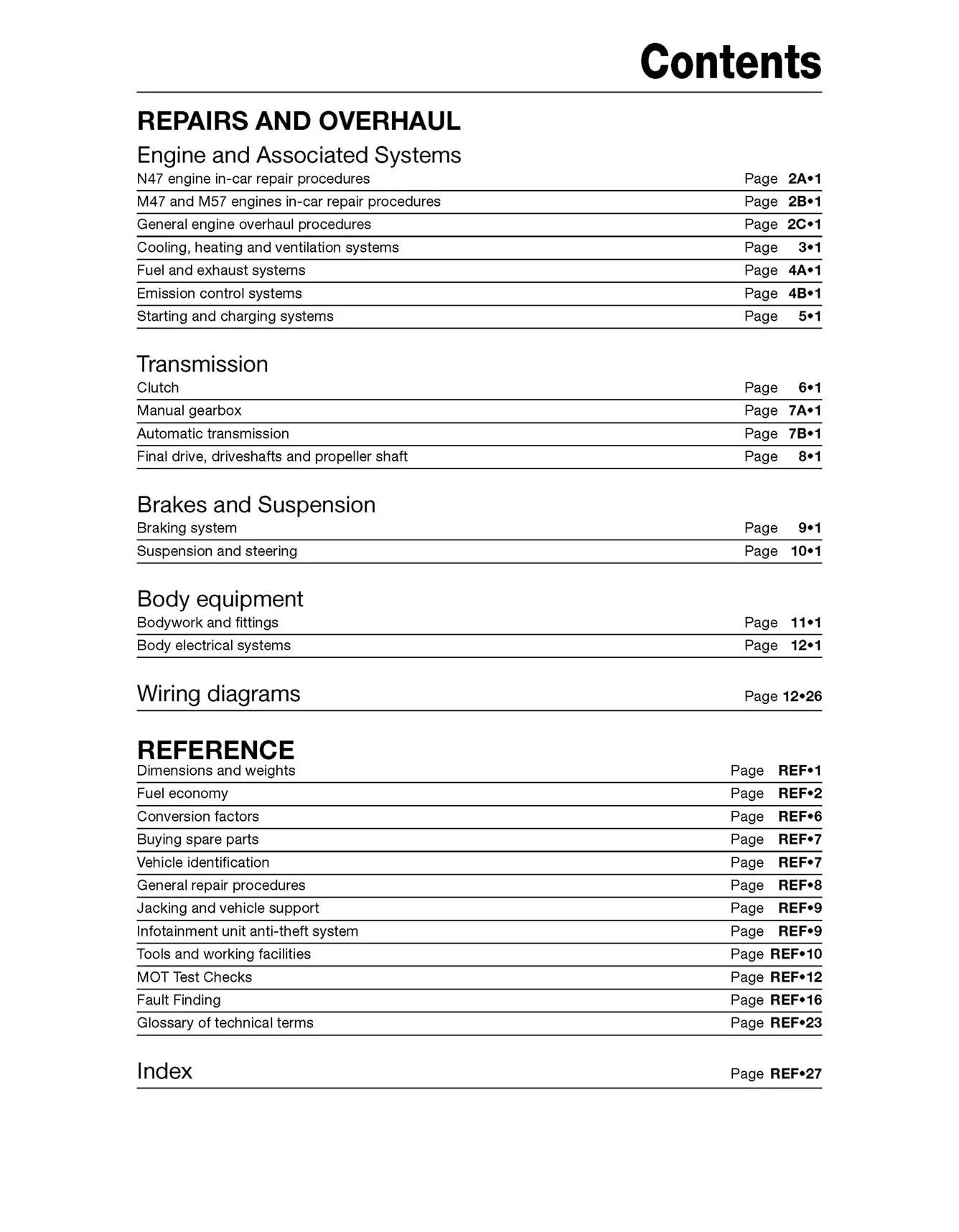 BMW 5 Series Diesel (Sept 2003-2010) Haynes Repair Manual - Image 5
