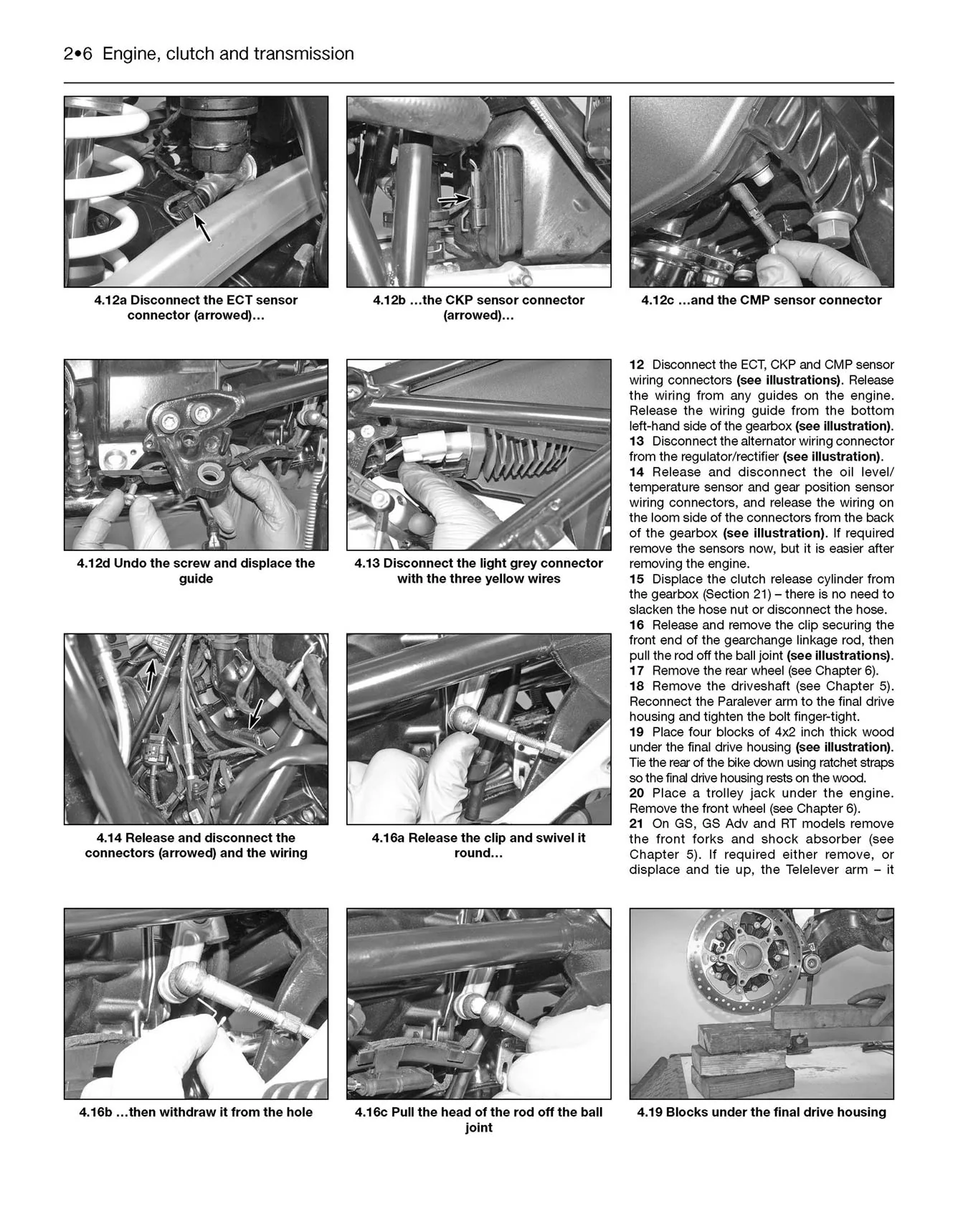 BMW R1200 dohc liquid-cooled Twins (2013-2016) Haynes Repair Manual - Image 6