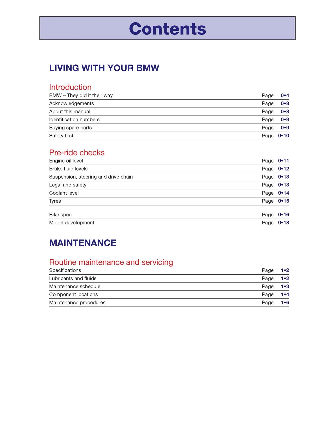 BMW S1000RR/R & XR (2010-2017) Haynes Repair Manual - Image 4