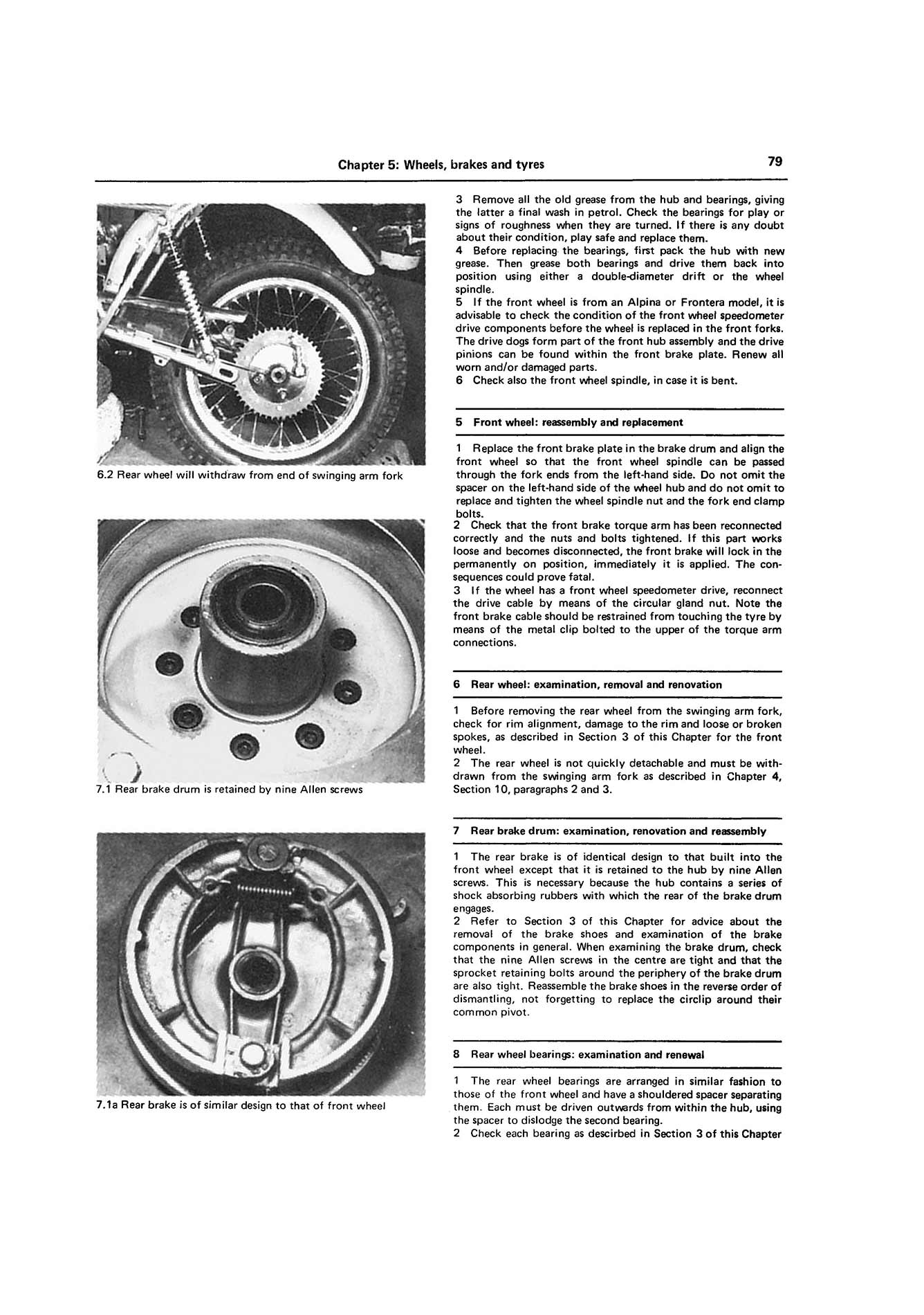 Bultaco Competition Bikes (1972-1975) Haynes Repair Manual - Image 6