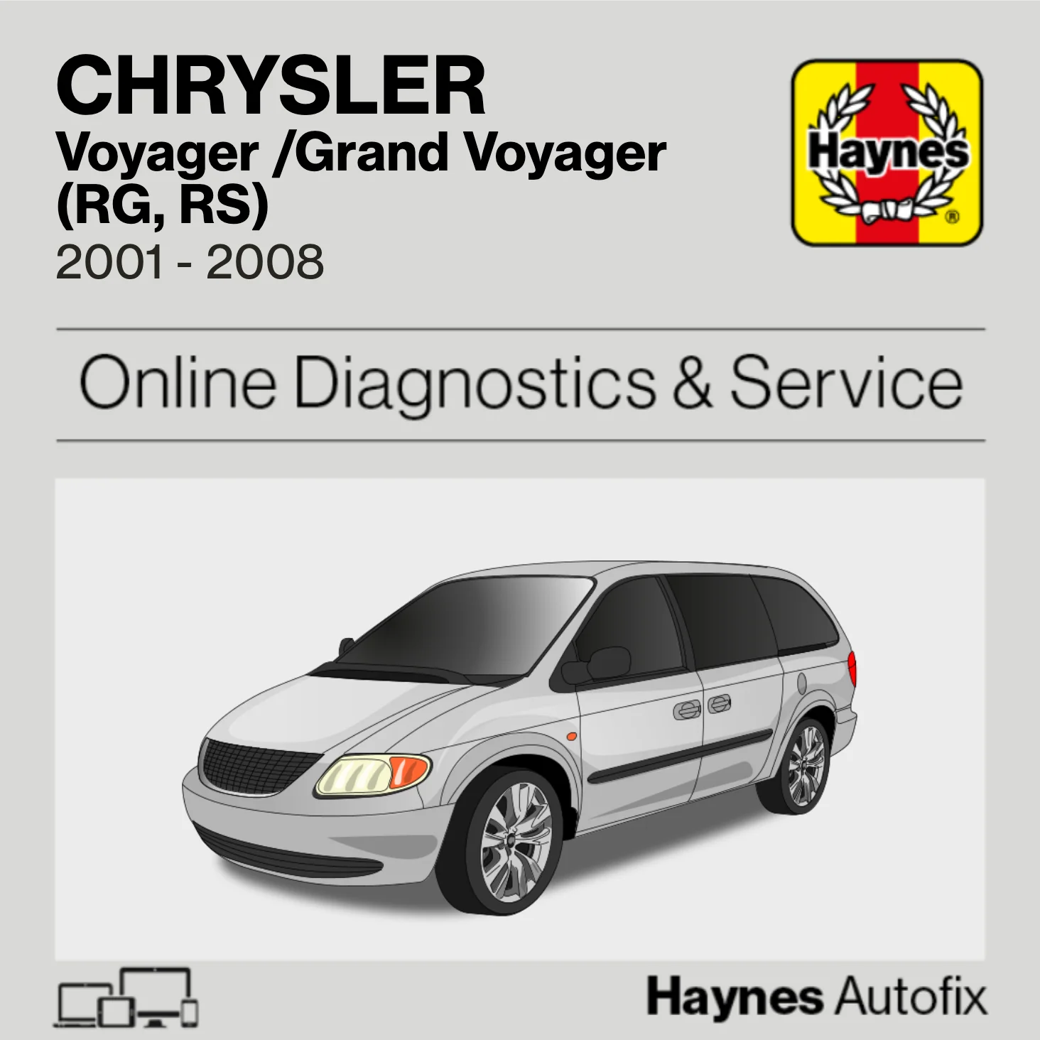 Chrysler Voyager /Grand Voyager (RG, RS) 2001 to 2008 Haynes Online Diagnostics & Service Guide