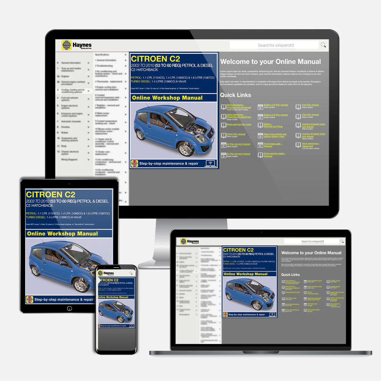 Citroen C2 Petrol & Diesel (2003-2010) Haynes Repair Manual - Image 9