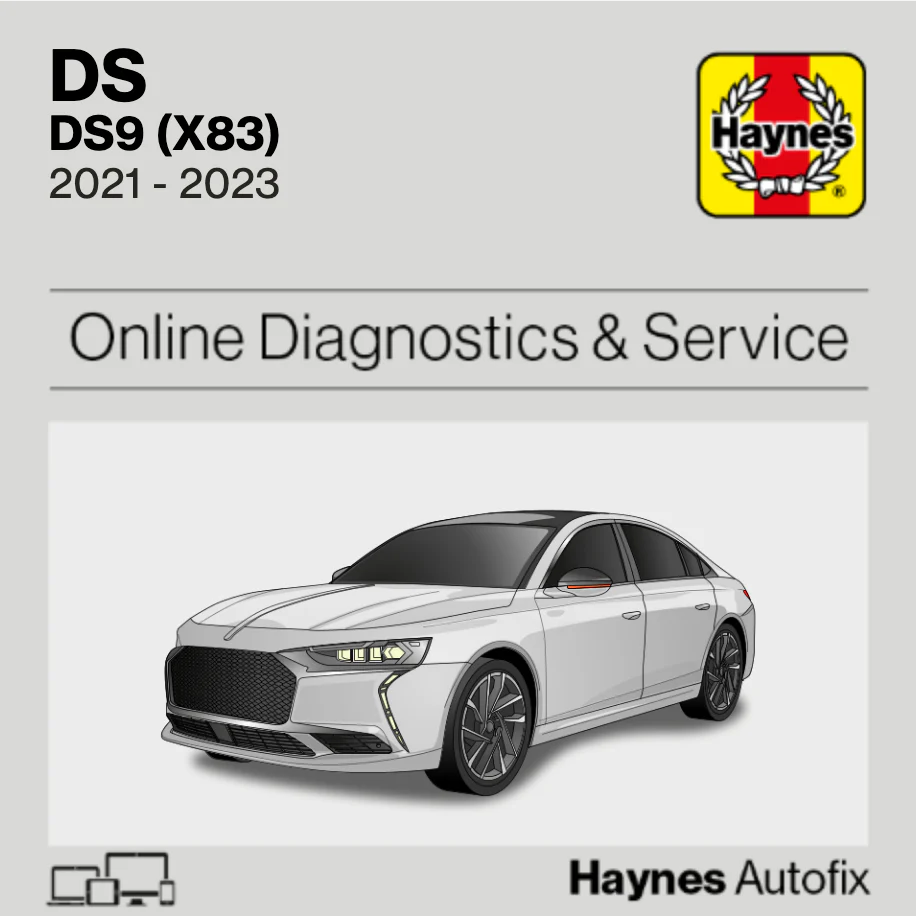 DS DS9 (X83) 2021 to 2023 Haynes Online Diagnostics & Service Guide