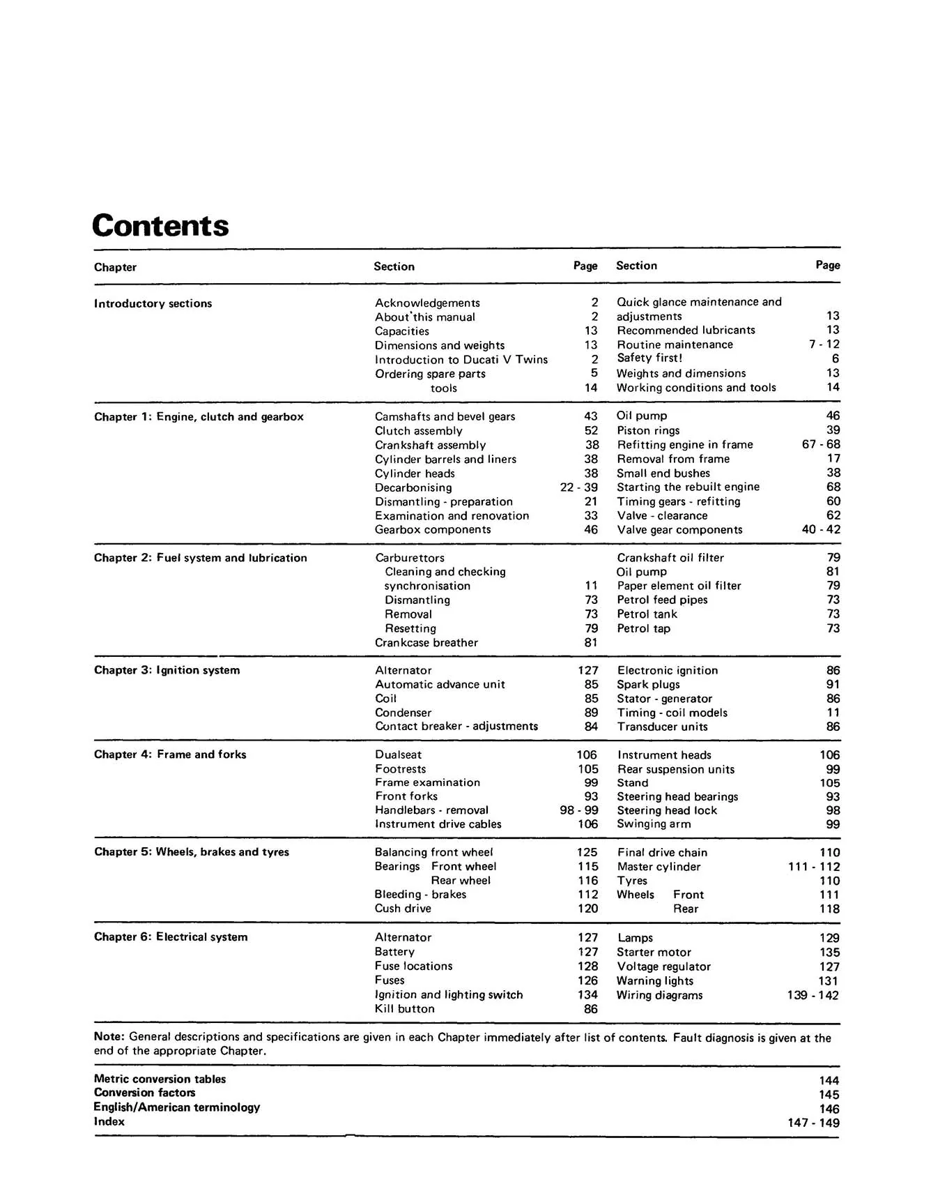 Ducati V-Twins (1971-1979) Haynes Repair Manual - Image 3