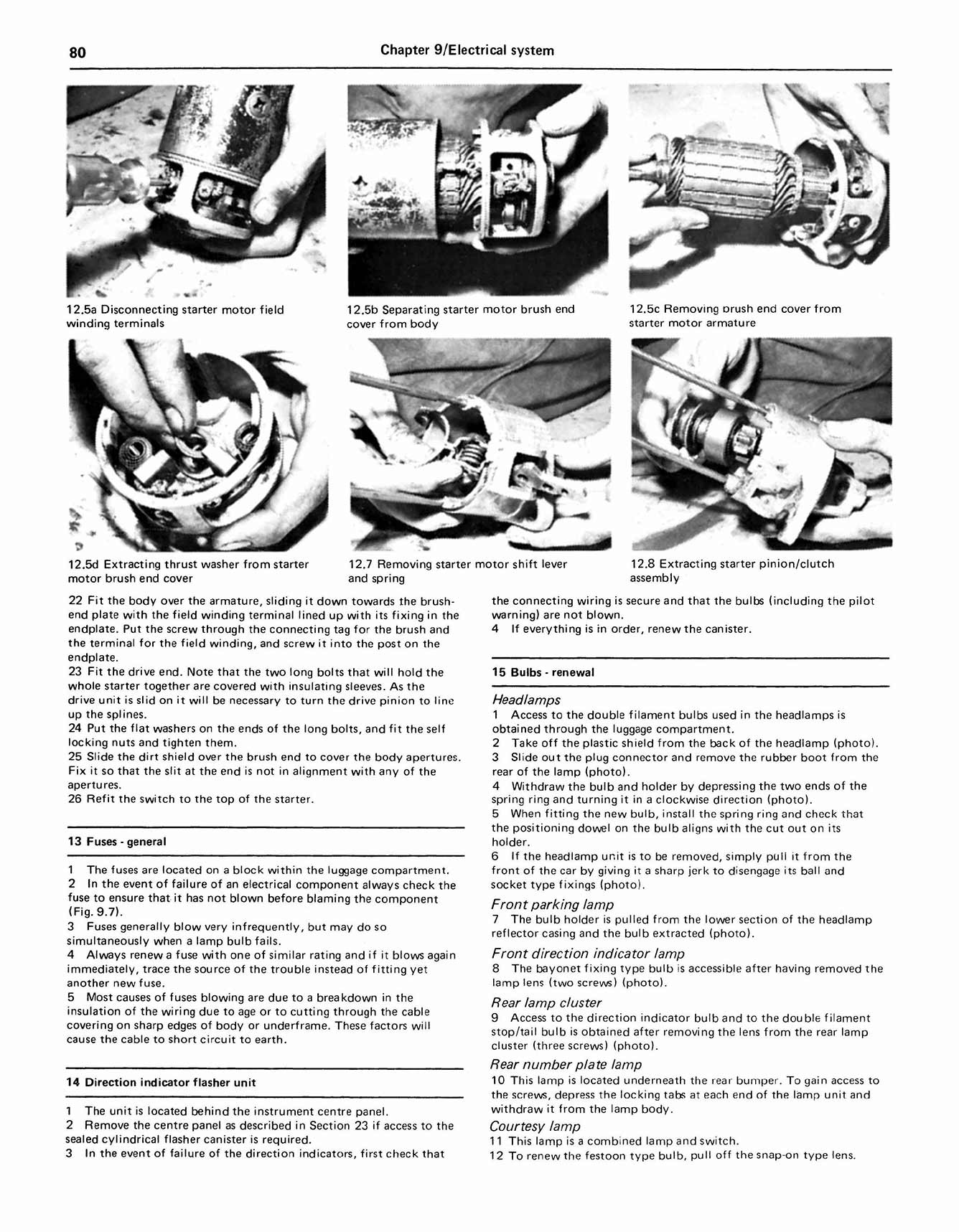 Fiat 126 (1973-1987) Haynes Repair Manual - Image 6