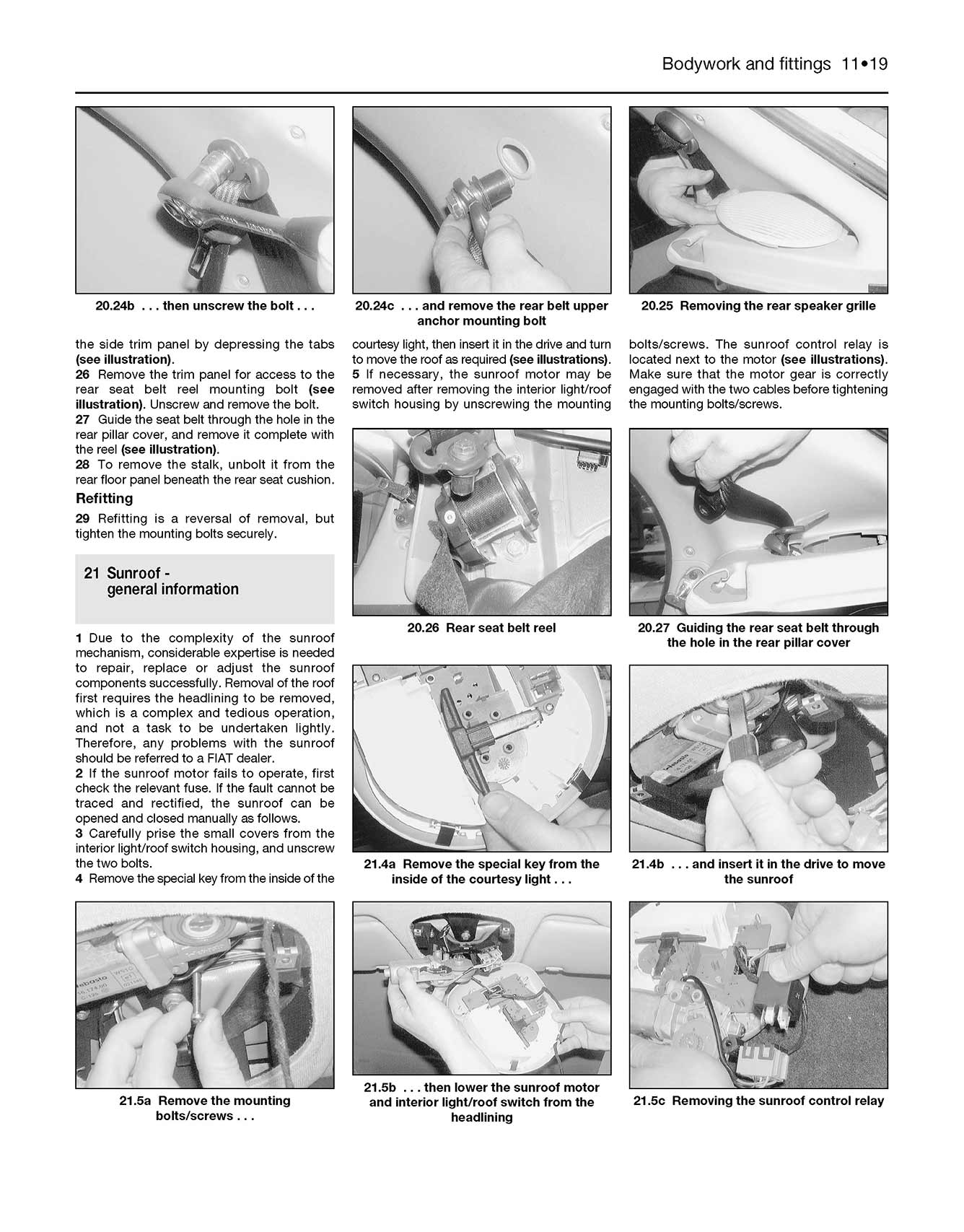 Fiat Bravo & Brava Petrol (1995-2000) Haynes Repair Manual - Image 6