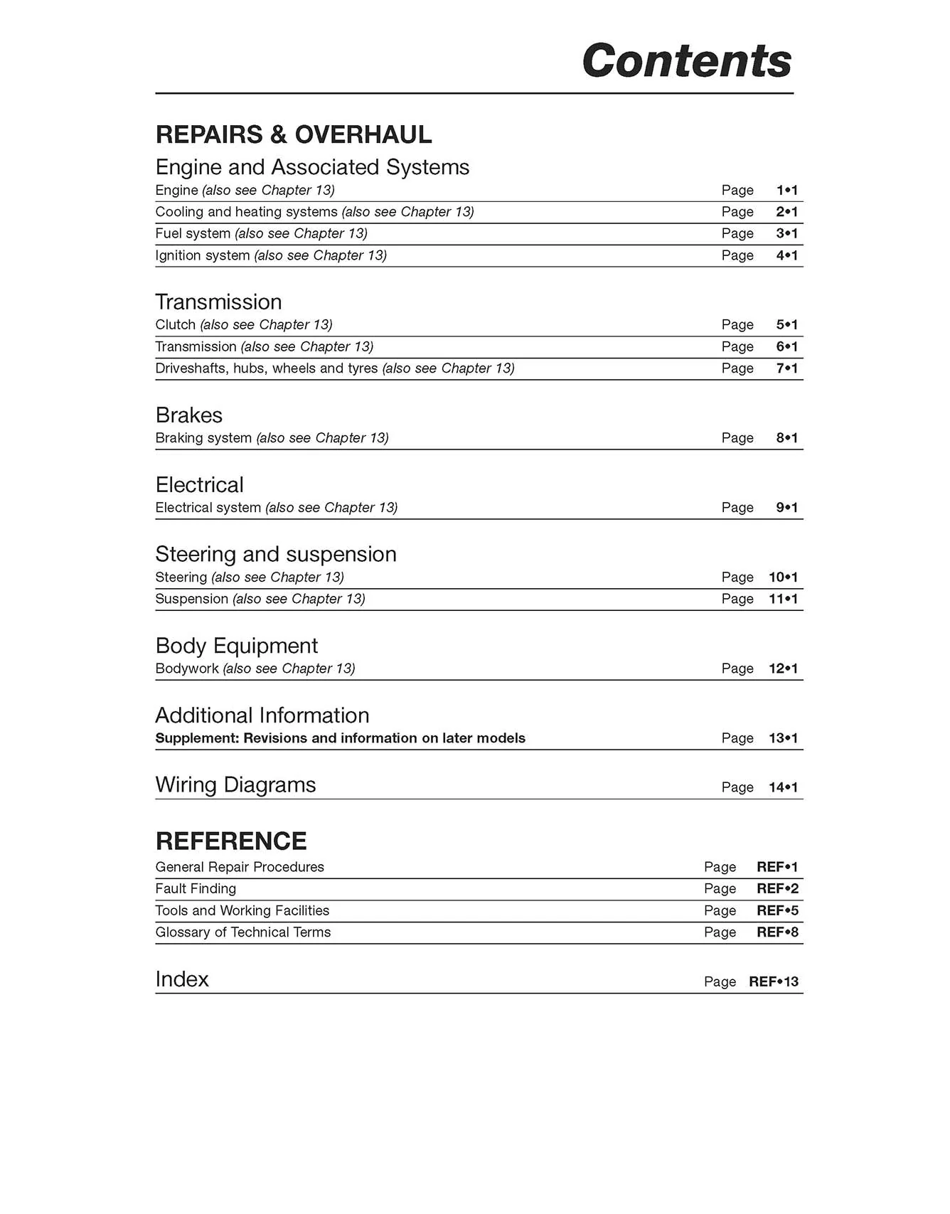 Fiat Panda (1981-1995) Haynes Repair Manual - Image 4
