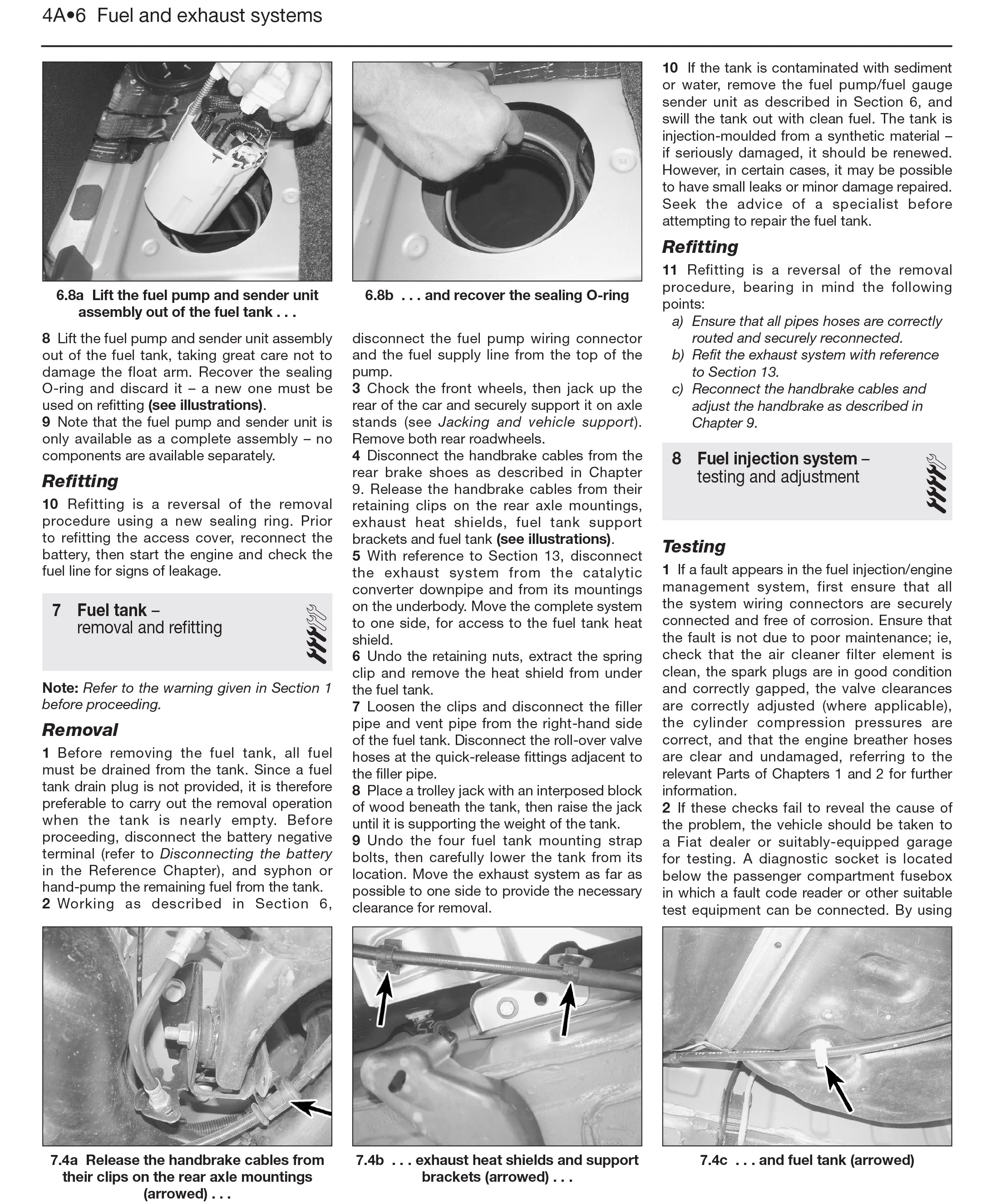 Fiat Punto petrol (Oct 99 - 07) Haynes Repair Manual - Image 6