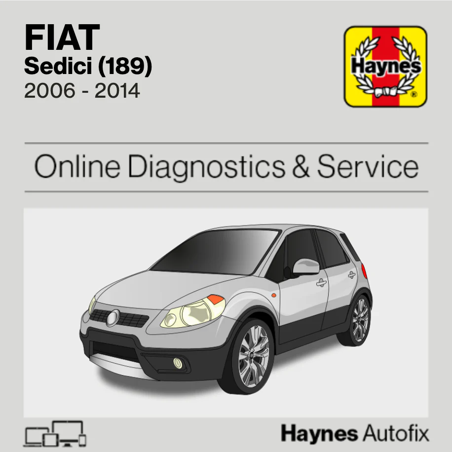 Fiat Sedici (189) 2006 to 2014 Haynes Online Diagnostics & Service Guide