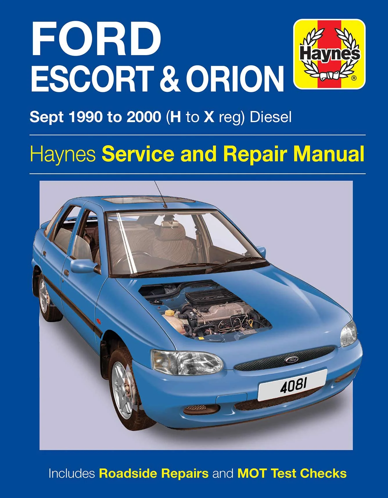 Ford Escort & Orion Diesel (Sept 1990-2000) Haynes Repair Manual