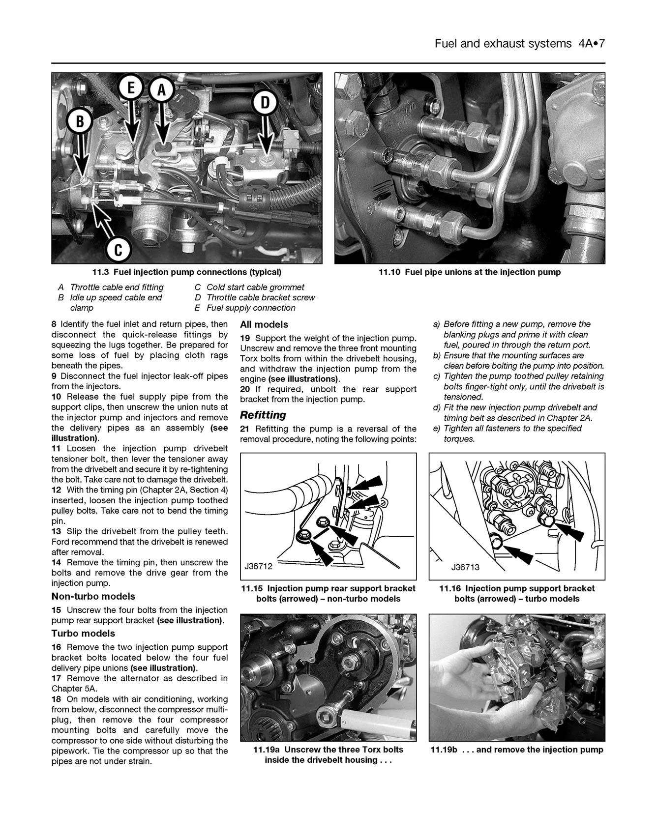Ford Escort & Orion Diesel (Sept 1990-2000) Haynes Repair Manual - Image 6