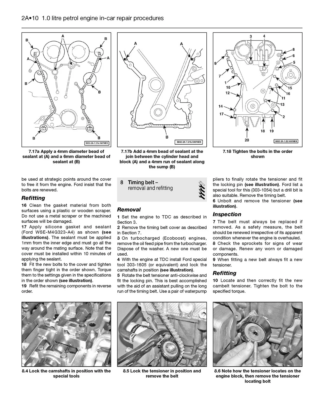 Ford Fiesta Petrol & Diesel (2013-2017) 62 to 17 Haynes Repair Manual - Image 6