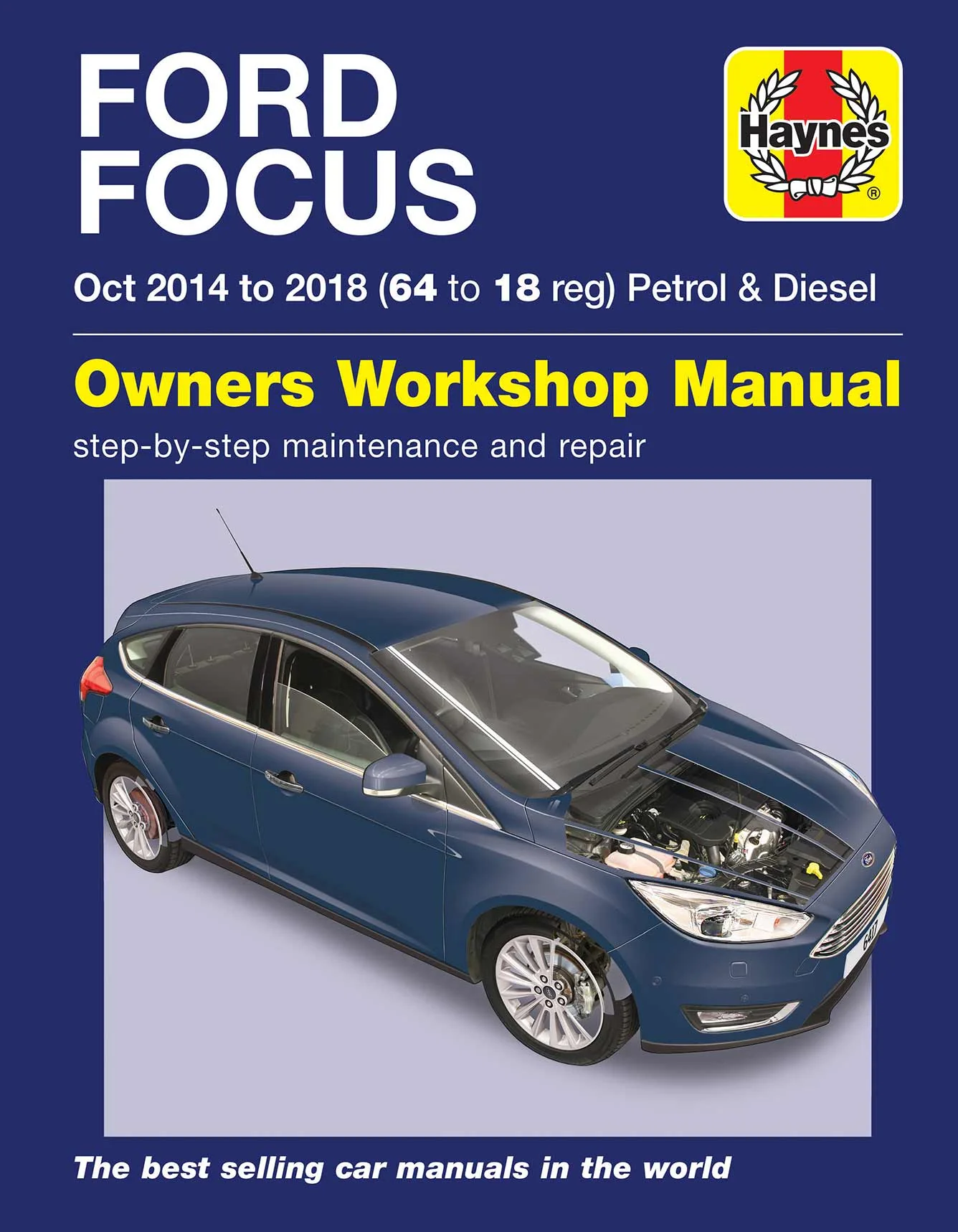 Ford Focus Petrol & Diesel 64 to 18 (Oct 2014-2018) Haynes Repair Manual - Image 2