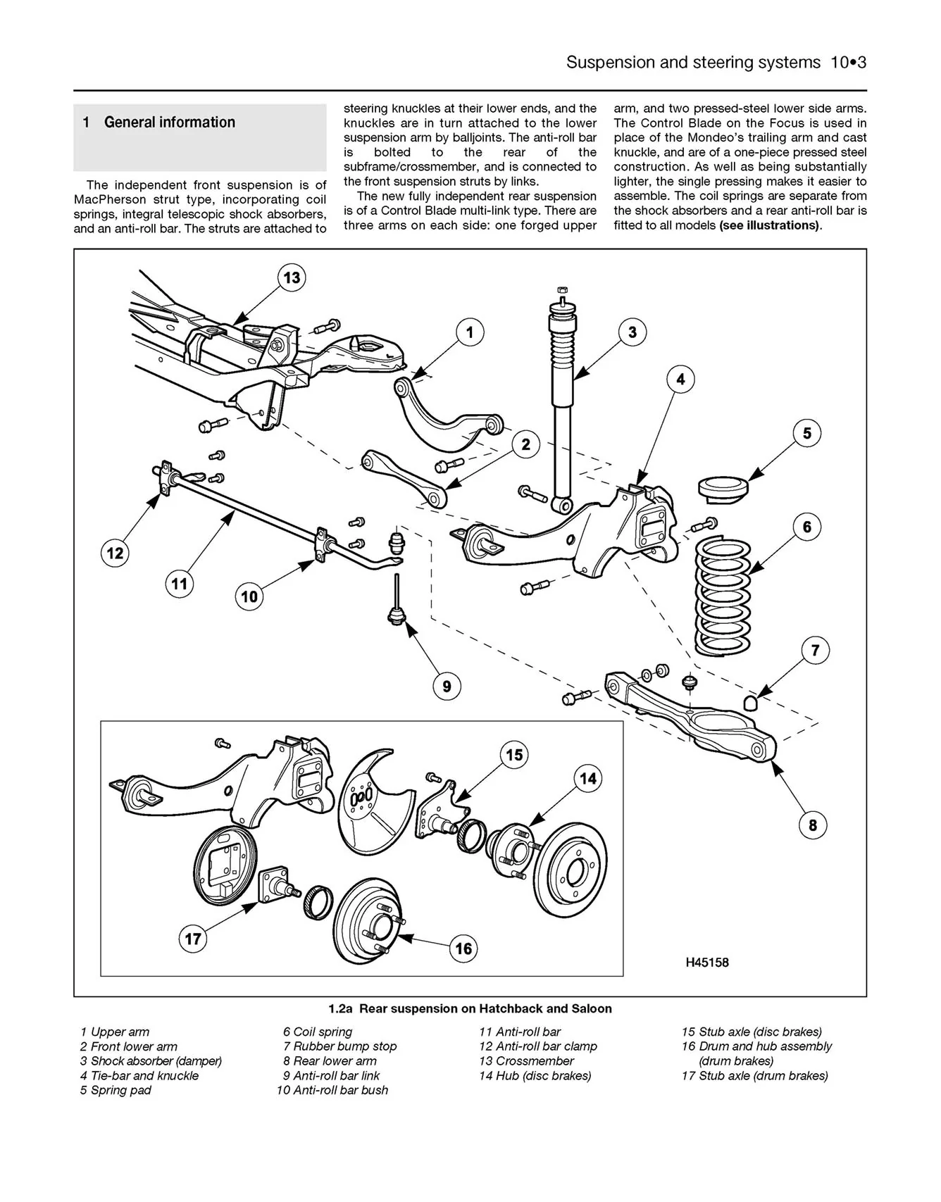 Ford Focus Petrol & Diesel (Oct 2001-2005) Haynes Repair Manual - Image 7