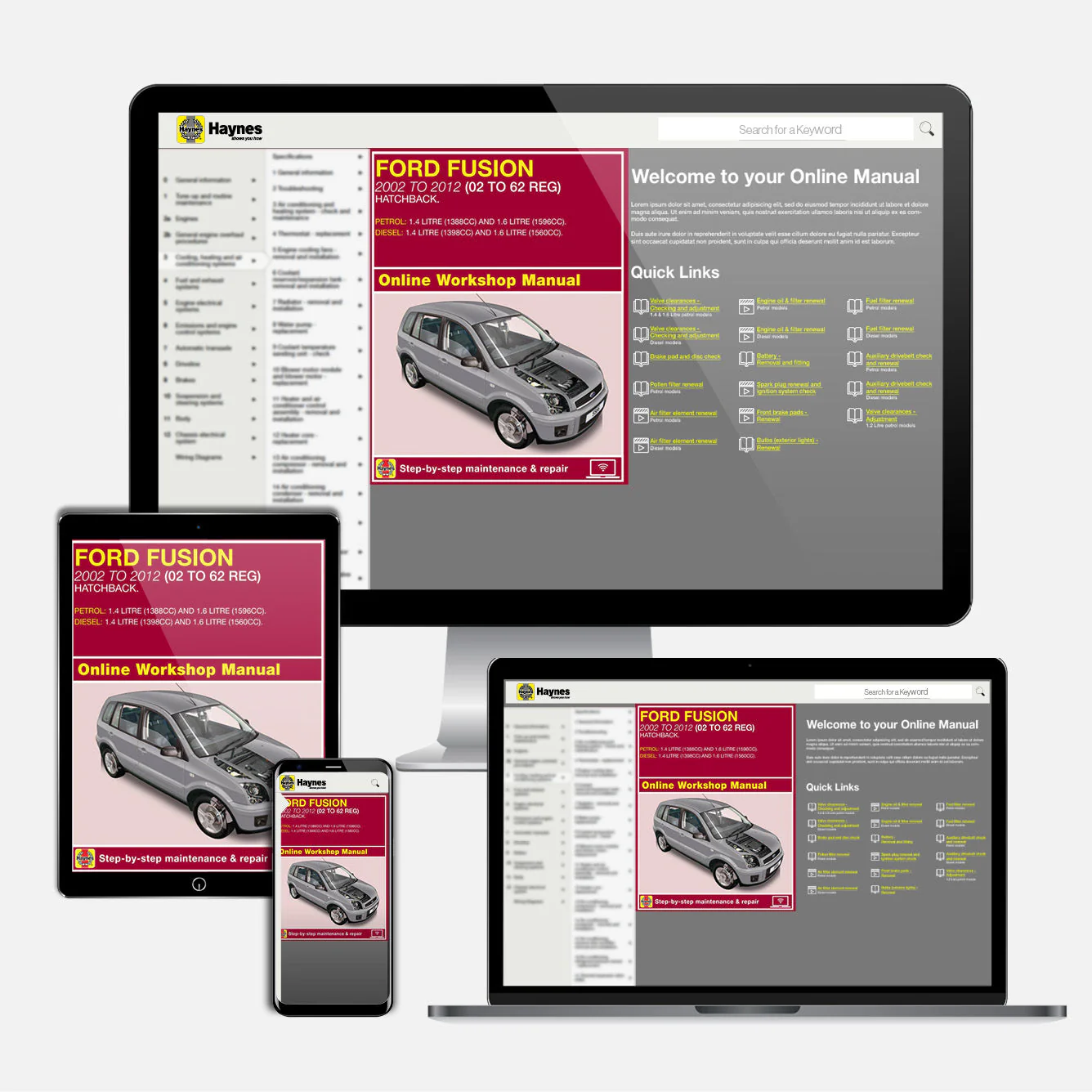 Ford Fusion Petrol & Diesel (2002-2012) Haynes Repair Manual - Image 9