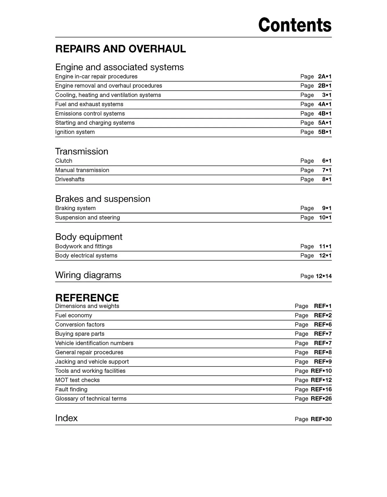 Ford Ka (2009-2016) Haynes Repair Manual - Image 5
