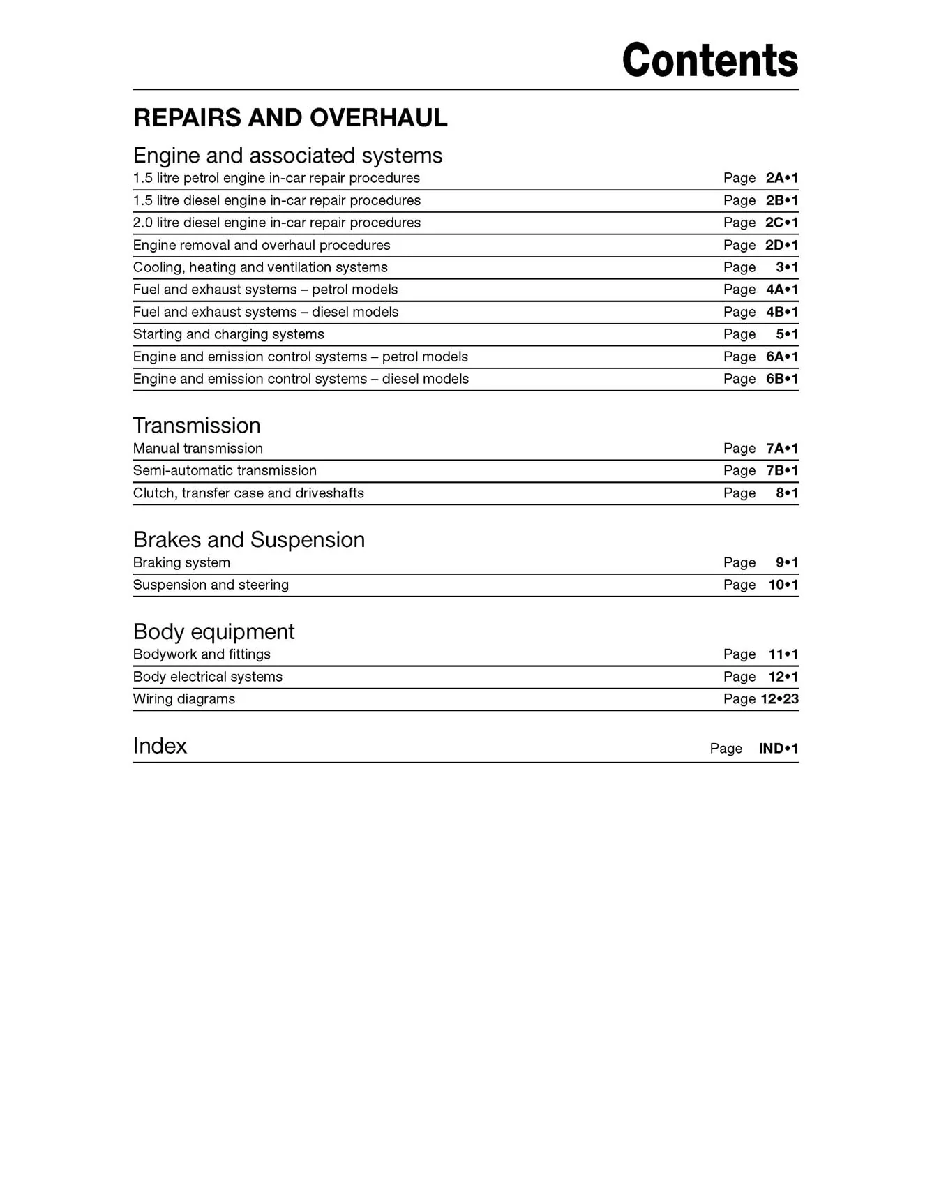 Ford Kuga 2013-Feb 2020 (62 to 69) Haynes Repair Manual - Image 5