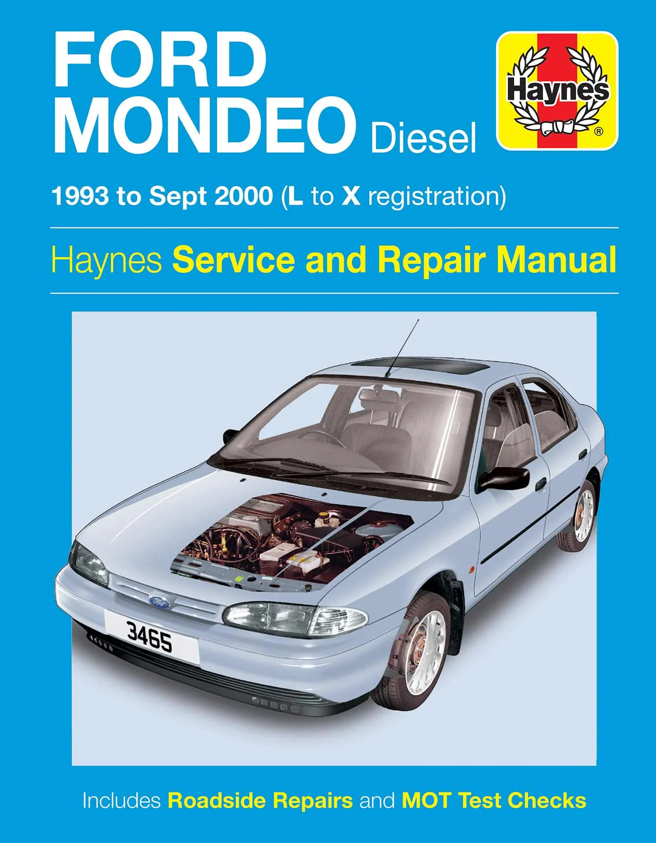 Ford Mondeo Diesel (1993-Sept 2000) Haynes Repair Manual