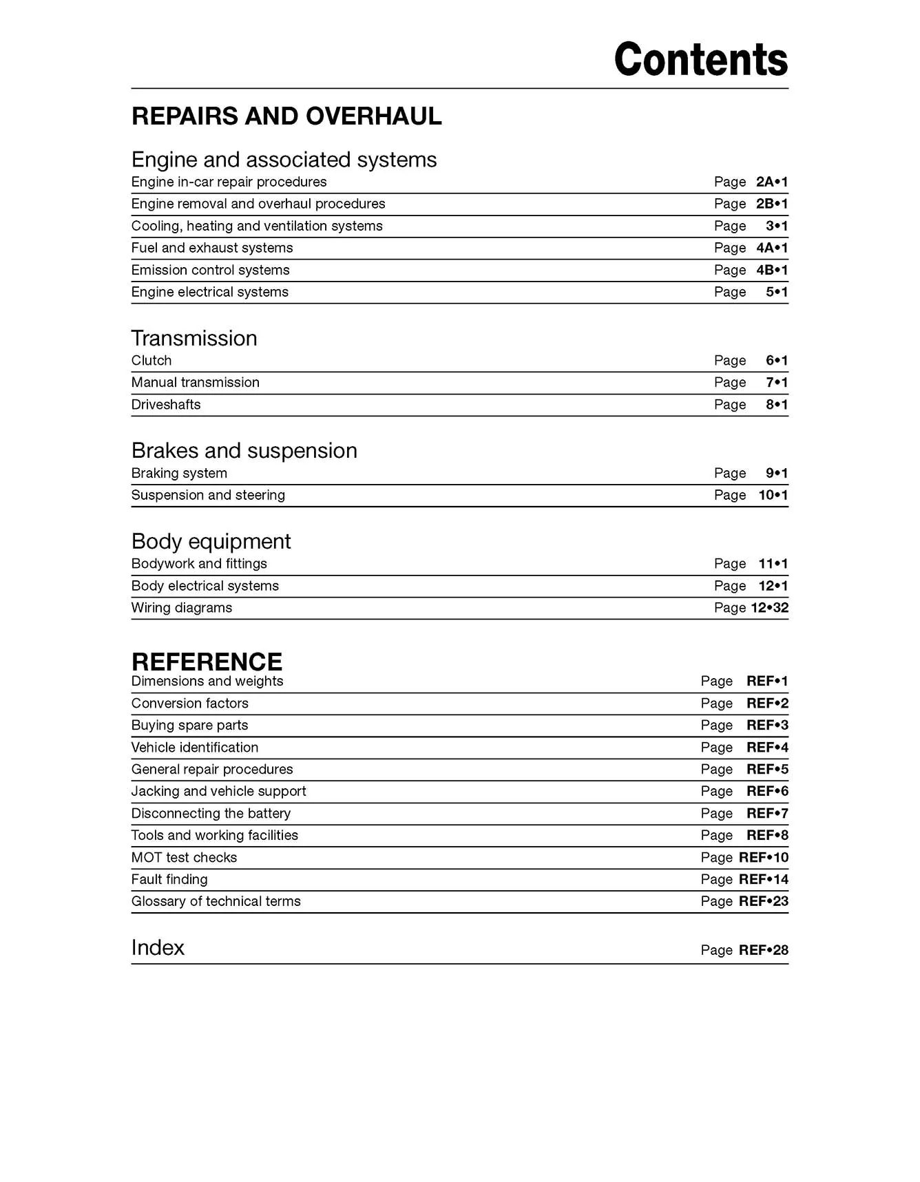 Ford Mondeo Diesel (1993-Sept 2000) Haynes Repair Manual - Image 4