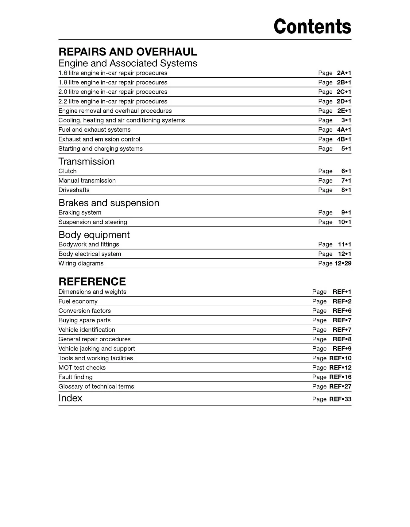 Ford S-MAX & Galaxy Diesel (Mar 2006-July 2015) Haynes Repair Manual - Image 5
