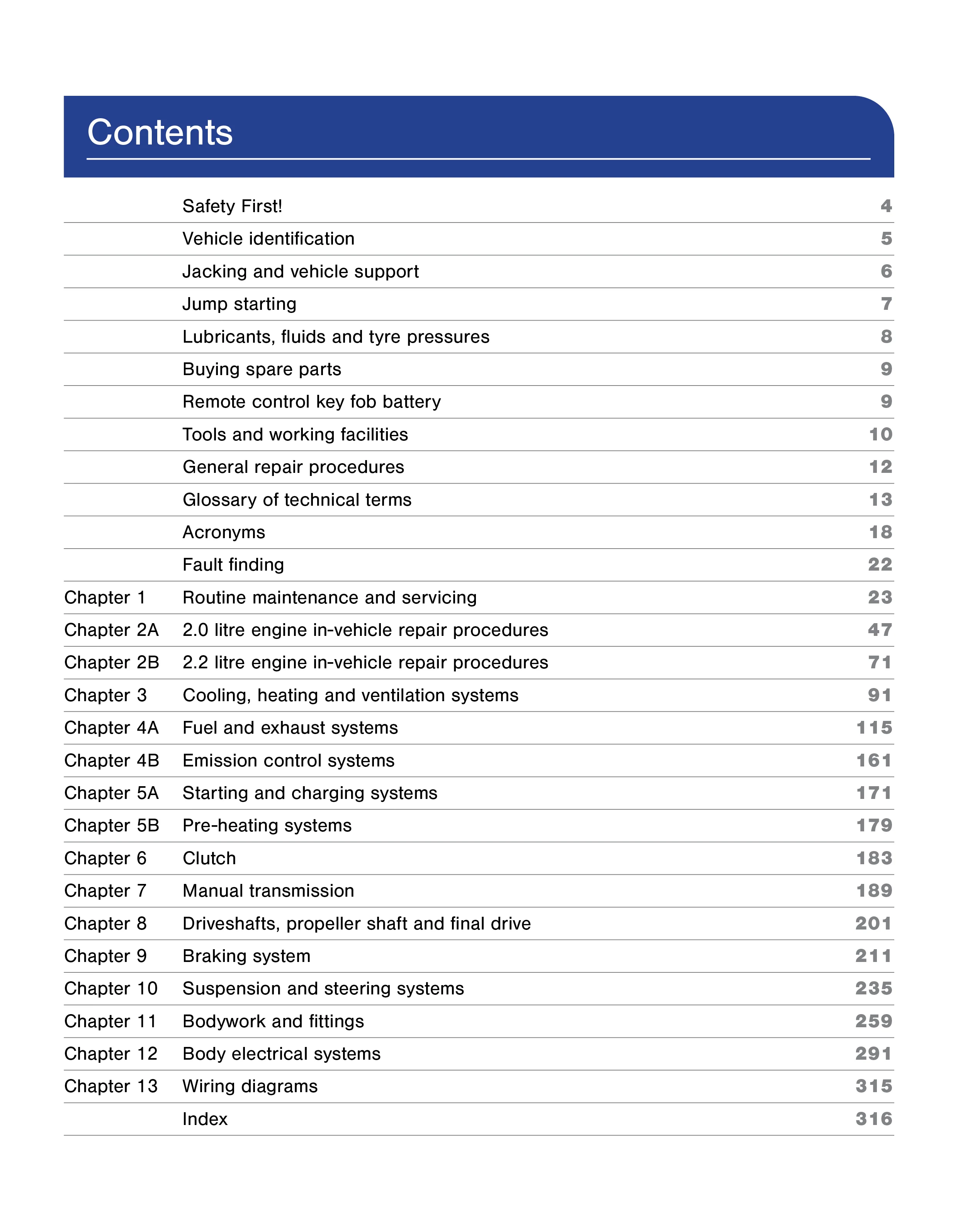 Ford Transit (2014-2019) Haynes Repair Manual - Image 3