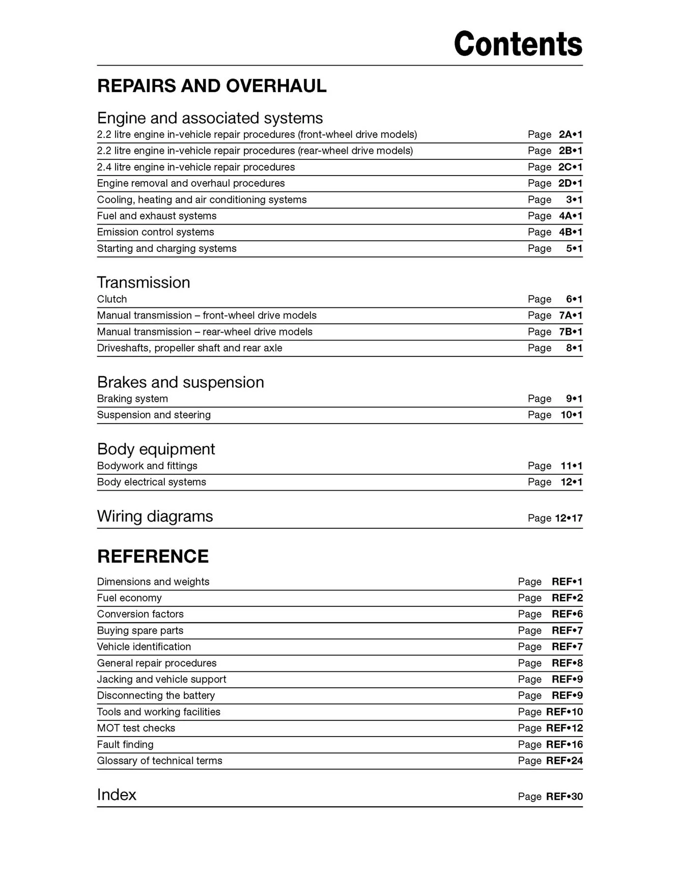 Ford Transit Diesel (2006-2013) Haynes Repair Manual - Image 5