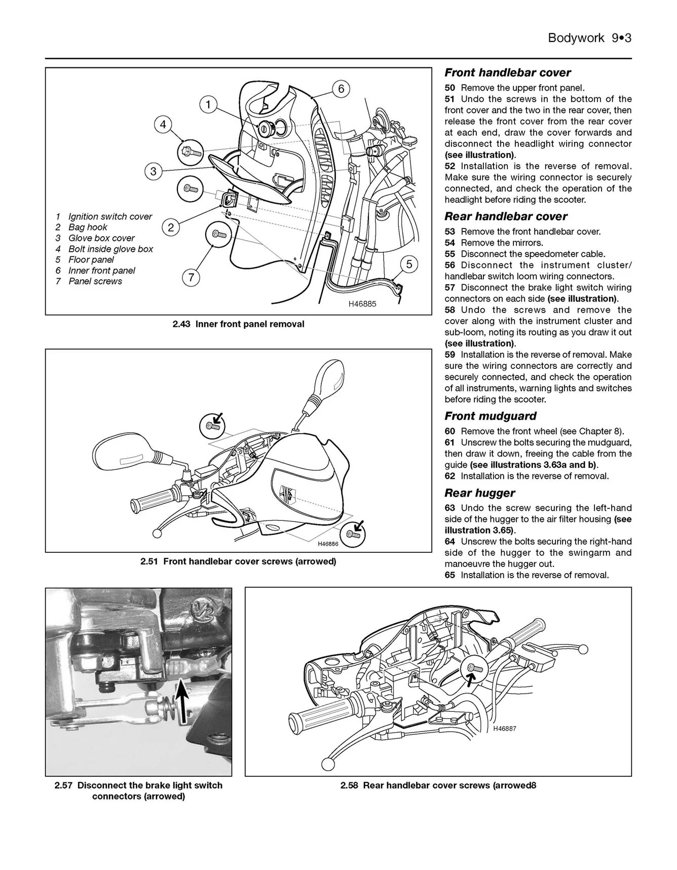 Honda 125 Scooters (SH, SES, NES, PES & FES 125) (2000-2009) Haynes Repair Manual - Image 6