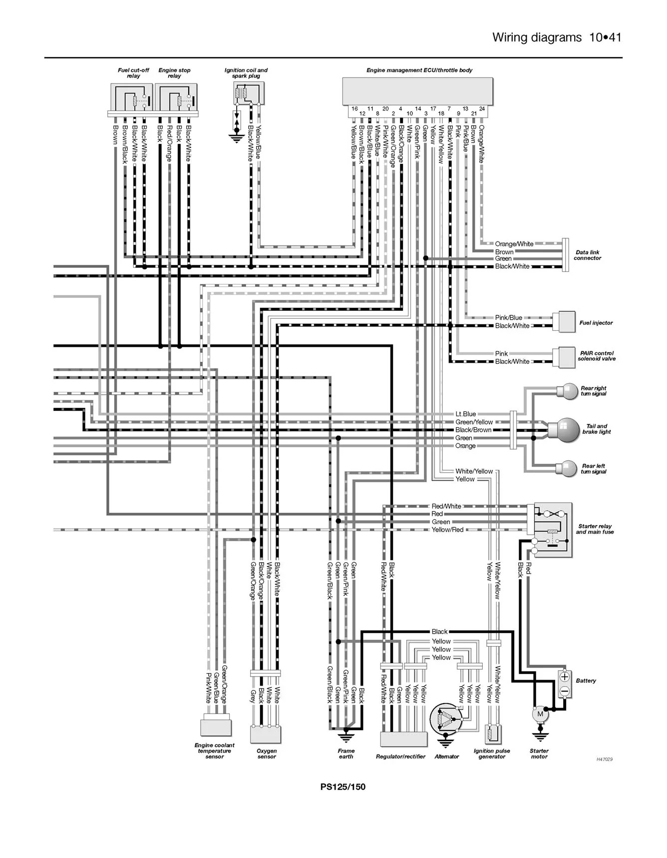 Honda 125 Scooters (SH, SES, NES, PES & FES 125) (2000-2009) Haynes Repair Manual - Image 7