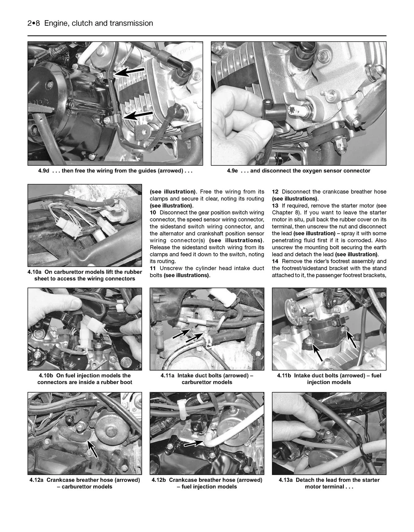 Honda ANF125 Innova Scooter (2003-2012) Haynes Repair Manual - Image 6