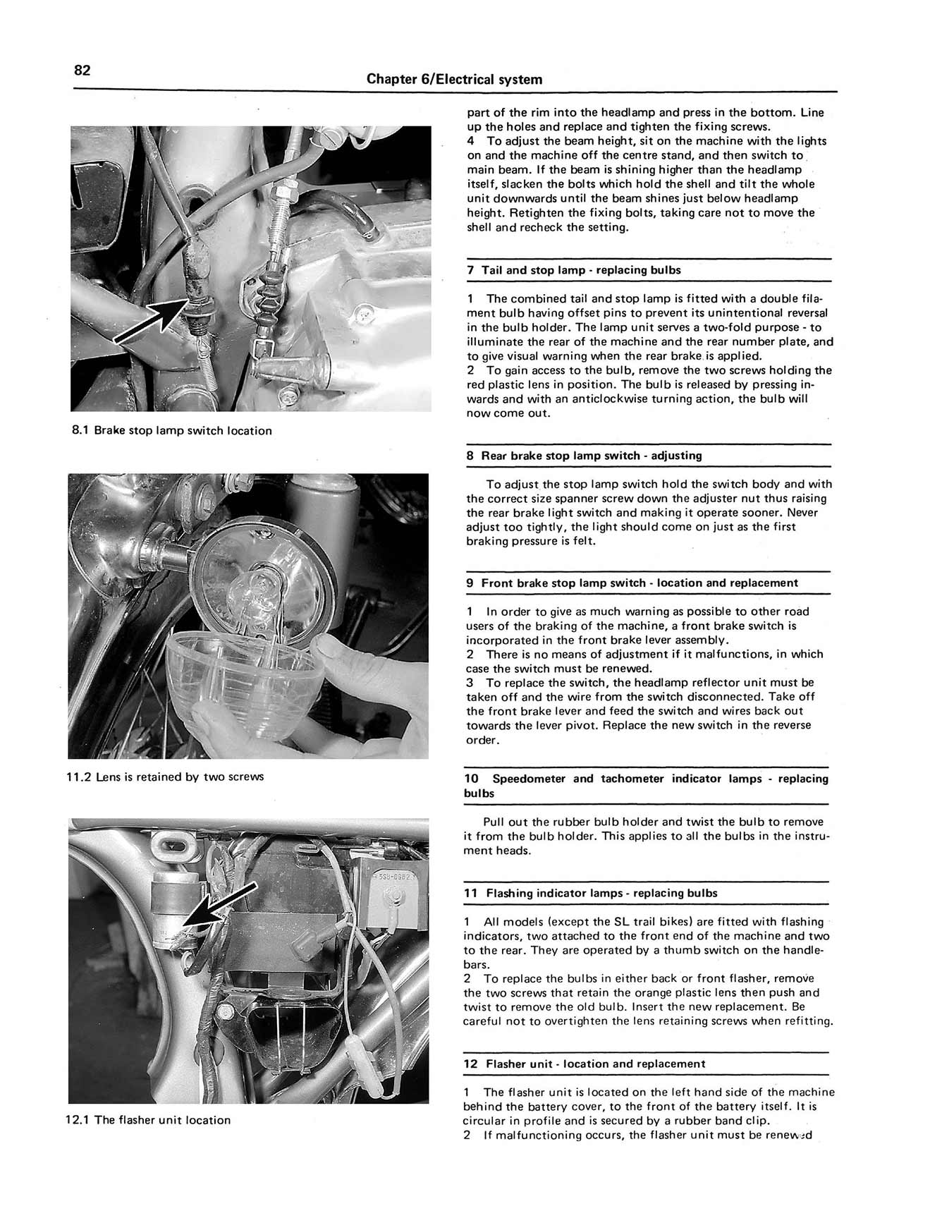 Honda CB-CL100 & 125 (1970-1976) Haynes Repair Manual - Image 6