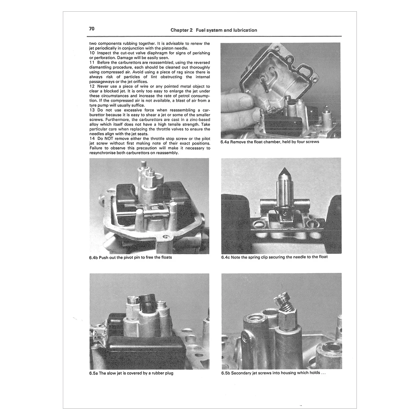 Honda CB250T, CB400T and CB400A Twins Haynes Repair Manual - Image 5