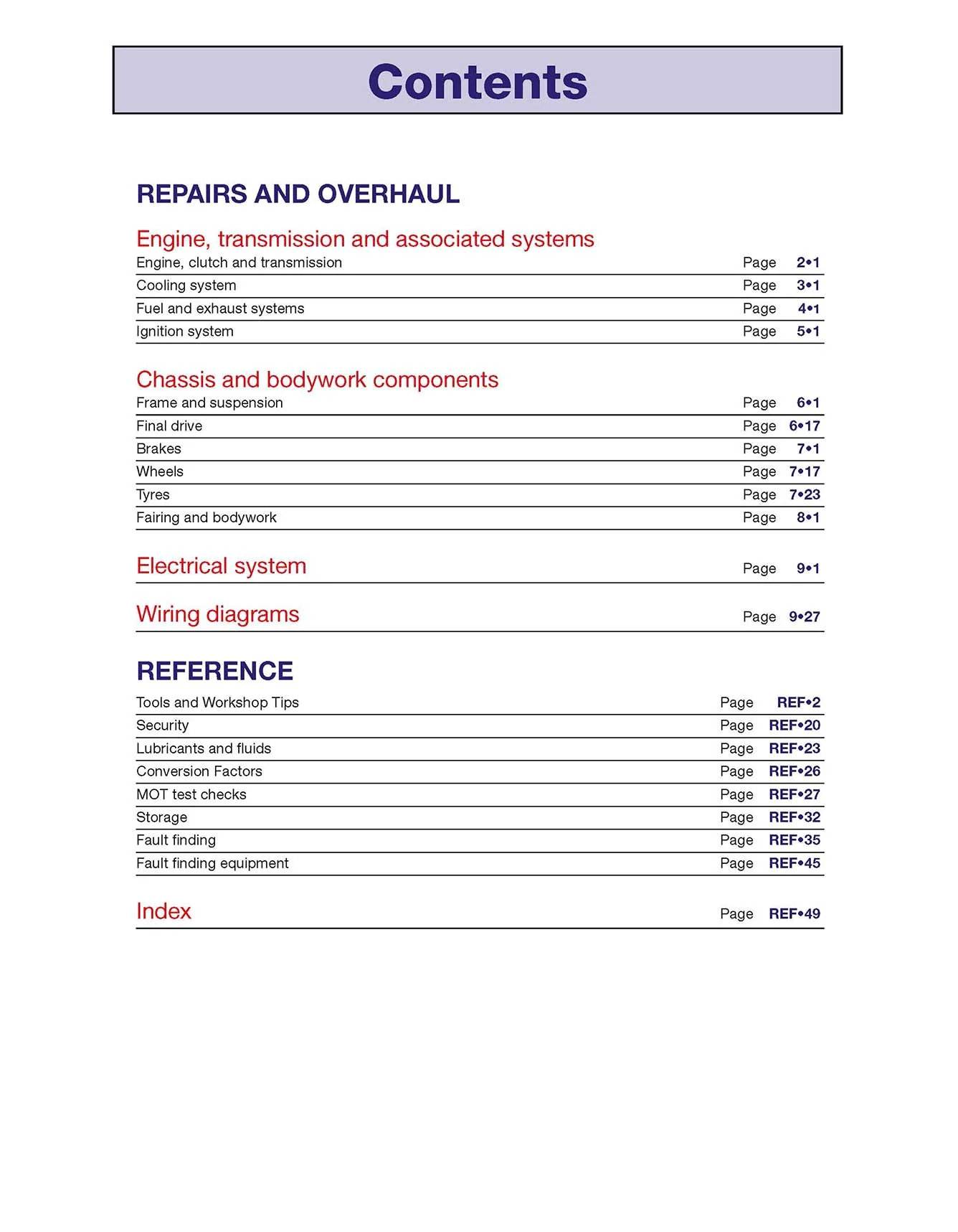 Honda CB500 (1993-2002) & CBF500 (2003-2008) Haynes Repair Manual - Image 4