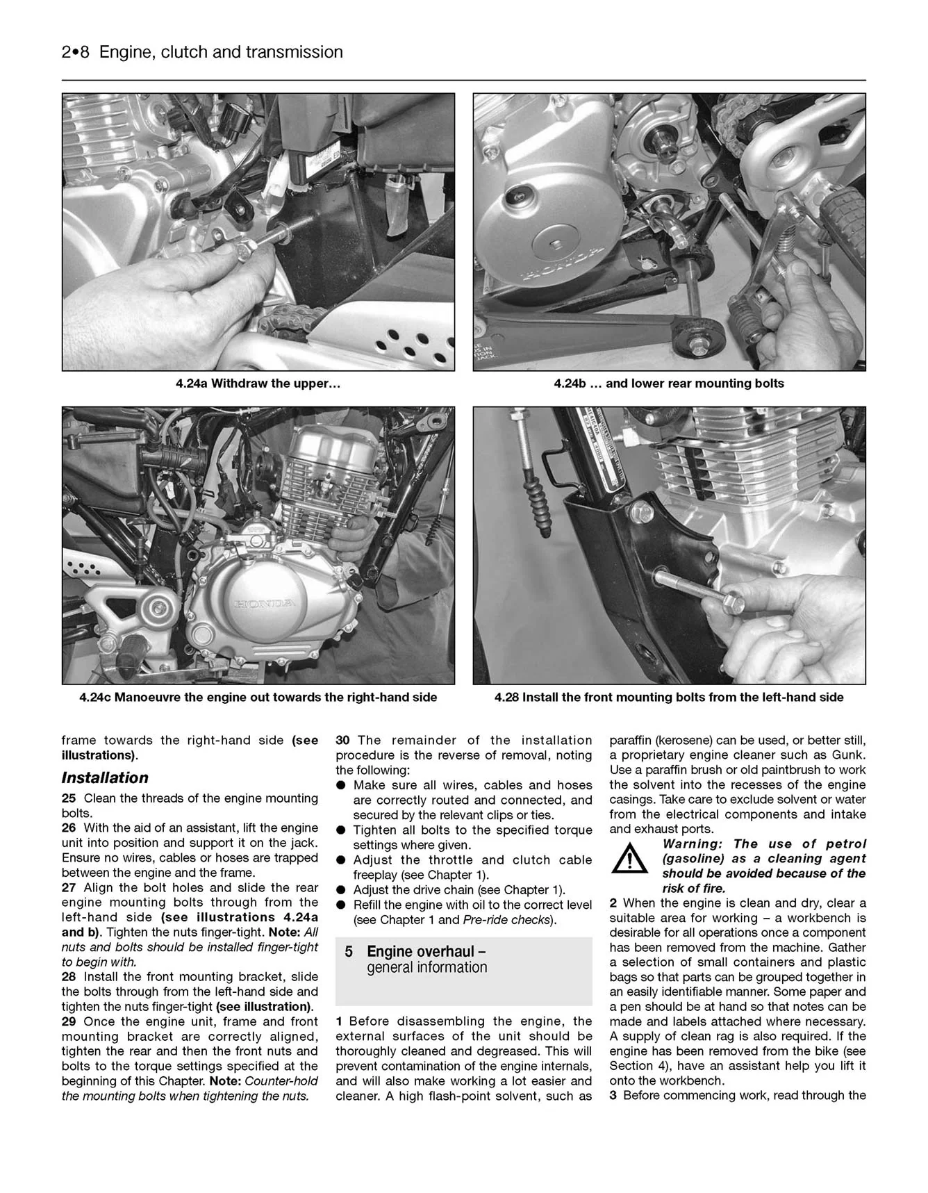 Honda CBF125 (2009-2017) Haynes Repair Manual - Image 6