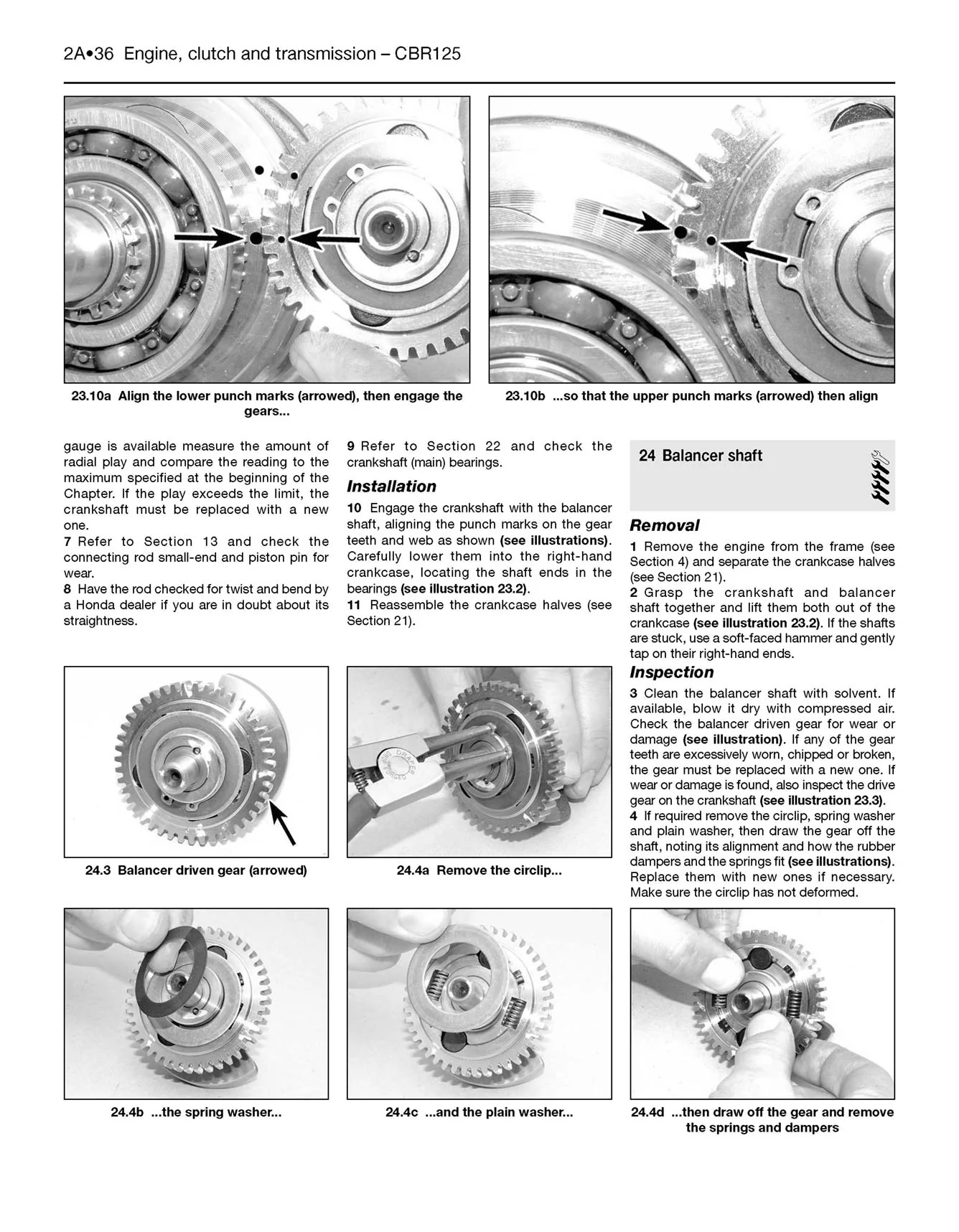 Honda CBR125/250/300R, CB300F & CRF250L/M (2011-2018) Haynes Repair Manual - Image 6