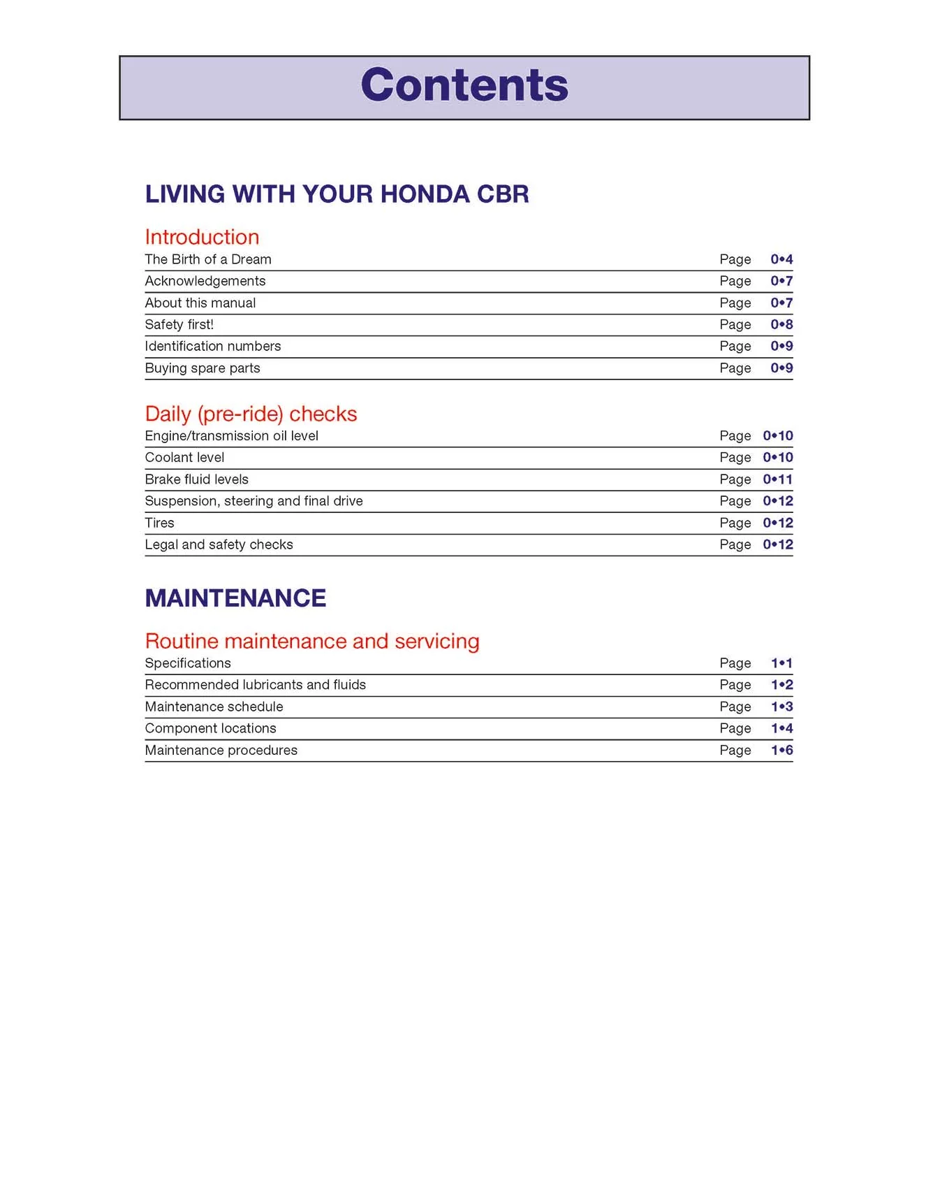 Honda CBR600F2 & F3 Fours (1991-1998) Haynes Repair Manual - Image 3