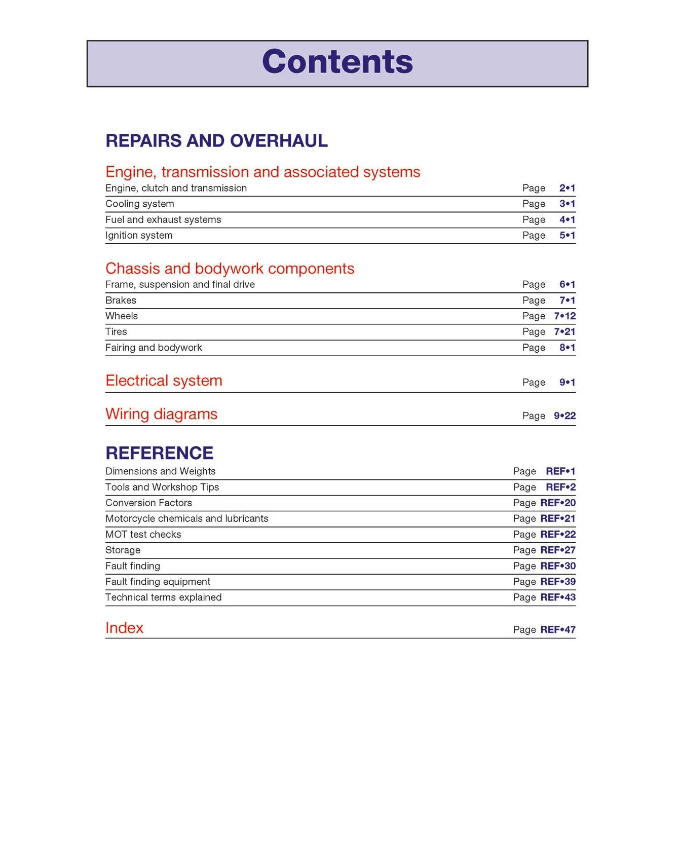Honda CBR600F2 & F3 Fours (1991-1998) Haynes Repair Manual - Image 4
