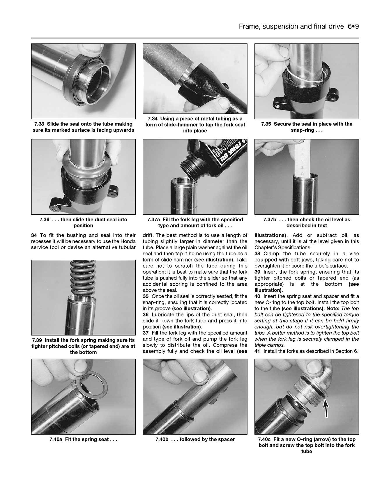 Honda CBR600F2 & F3 Fours (1991-1998) Haynes Repair Manual - Image 5