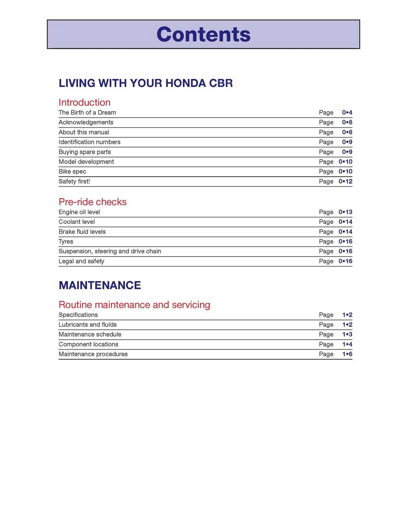 Honda CBR600RR (2003-2006) Haynes Repair Manual - Image 3