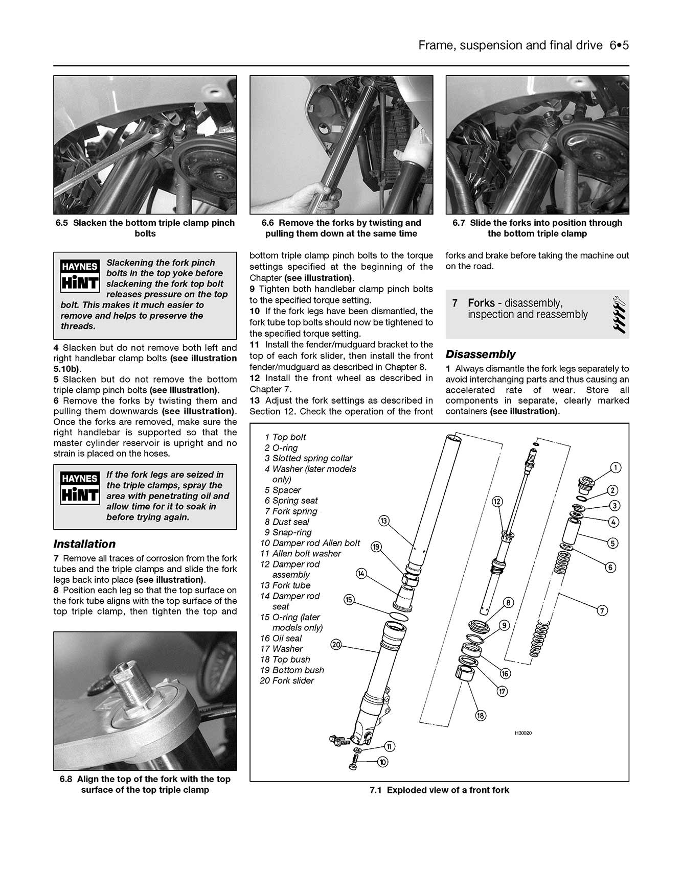 Honda CBR900RR FireBlade (1992-1999) Haynes Repair Manual - Image 6