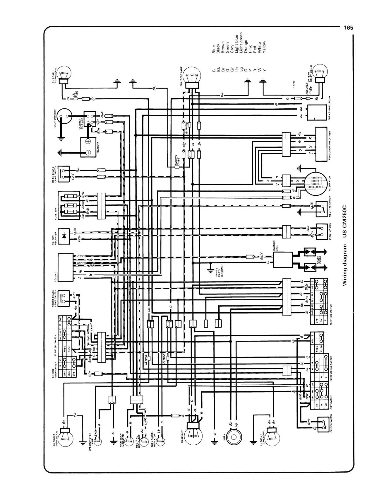 Honda CD/CM185 200T & CM250C 2-valve Twins (1977-1985) Haynes Repair Manual - Image 7