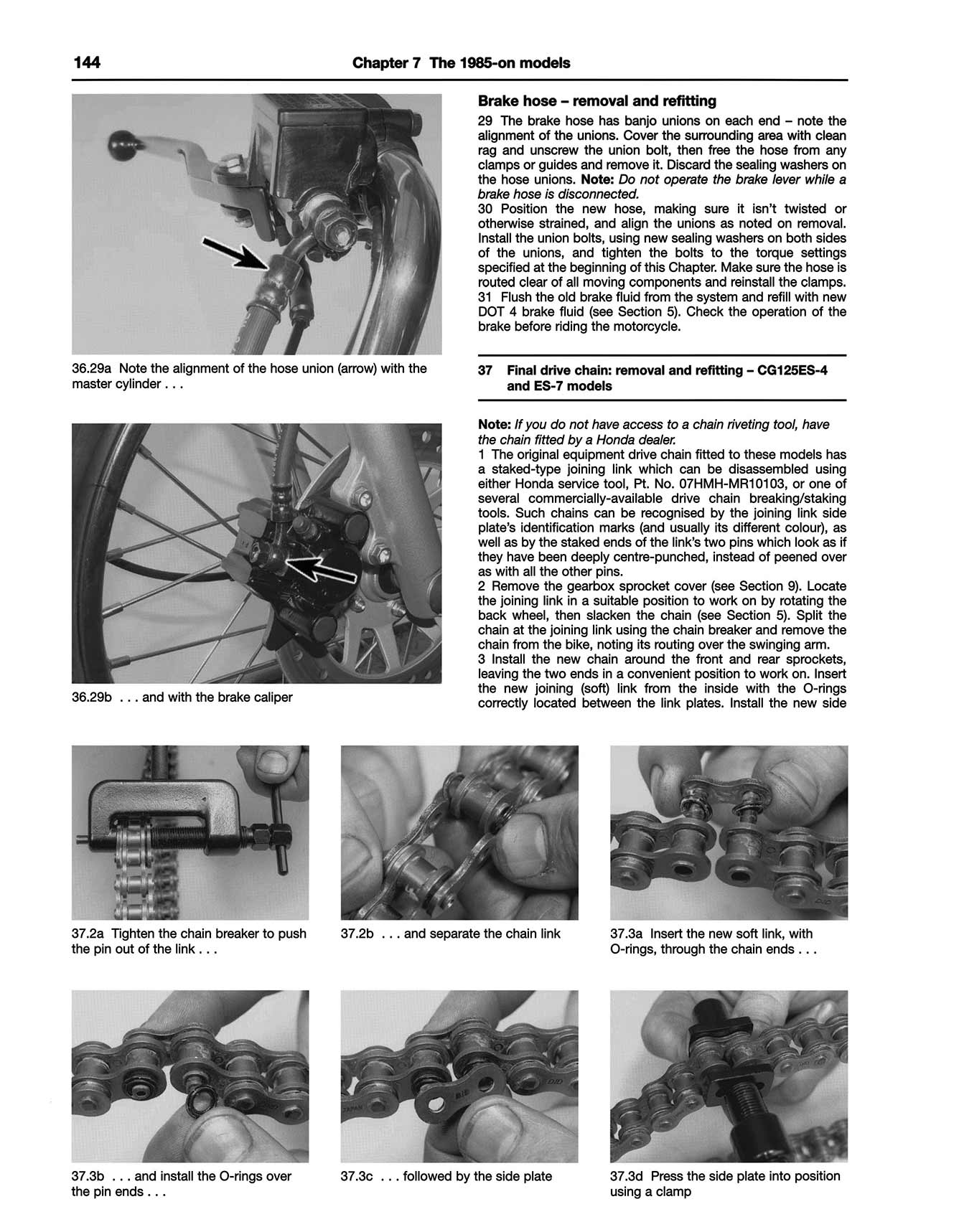 Honda CG125 (1976-2007) Haynes Repair Manual - Image 6