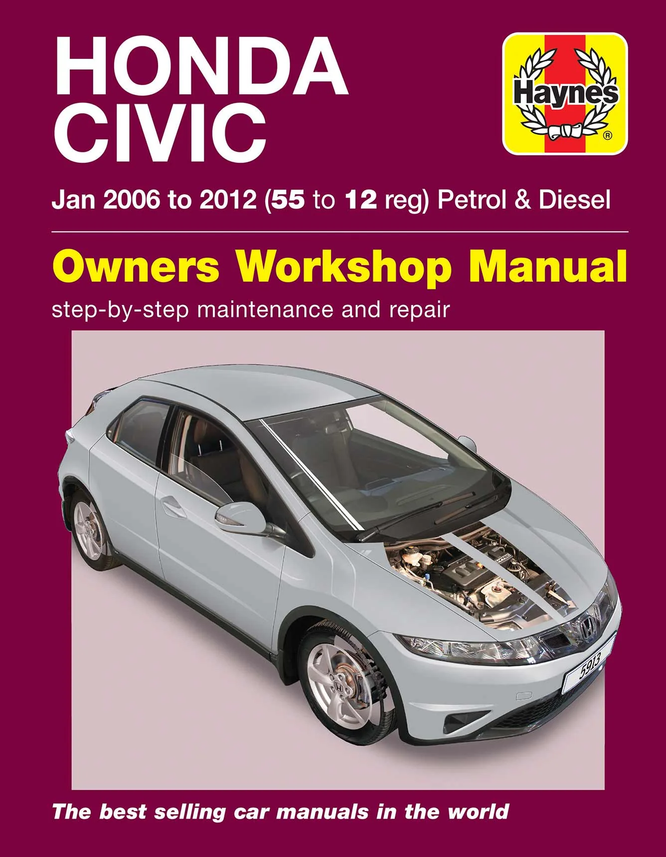 Honda Civic (Jan 2006-2012) Haynes Repair Manual - Image 2