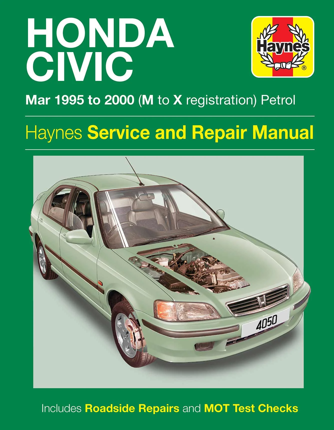 Honda Civic Petrol (Mar 1995-2000) Haynes Repair Manual
